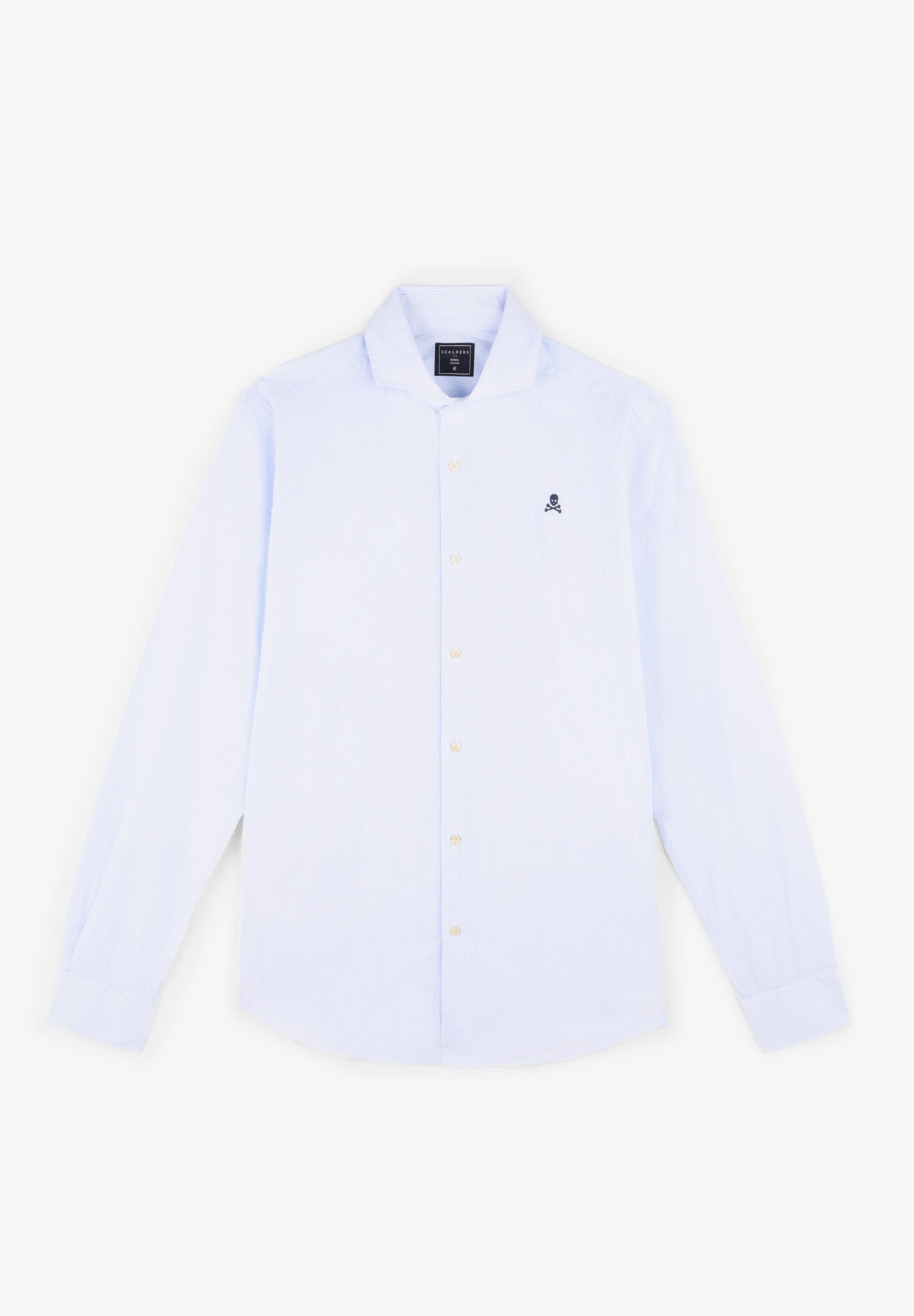 CAMISA CALAVERA CONTRASTE