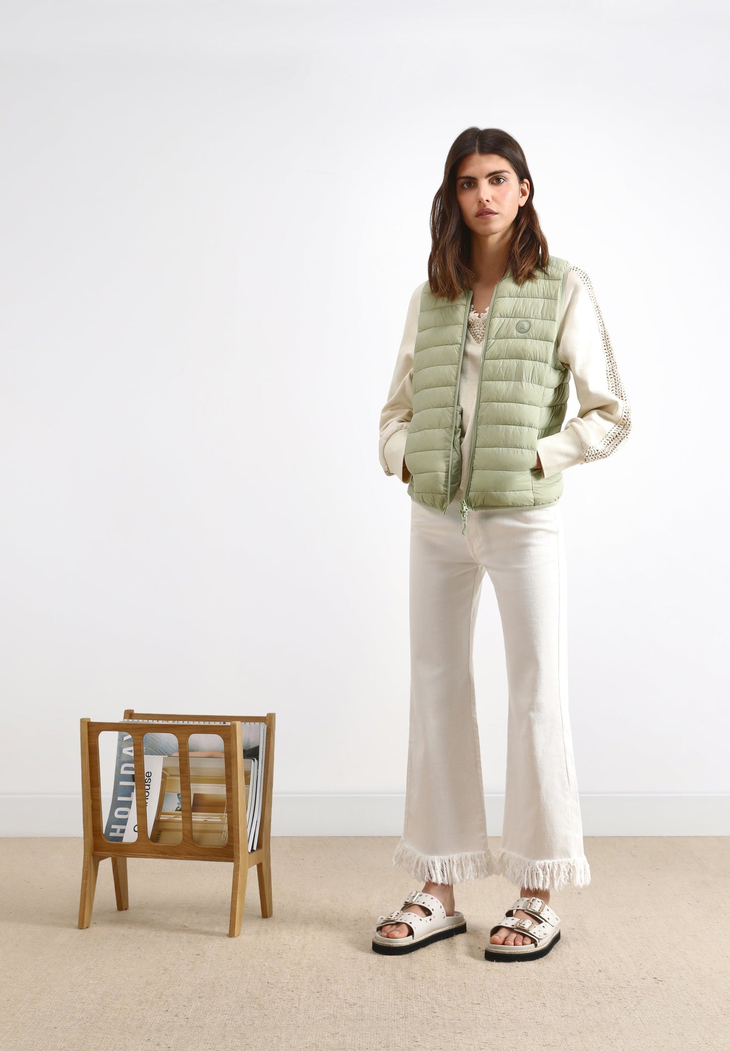 PARKA SIN MANGAS ACOLCHADO CALAVERA