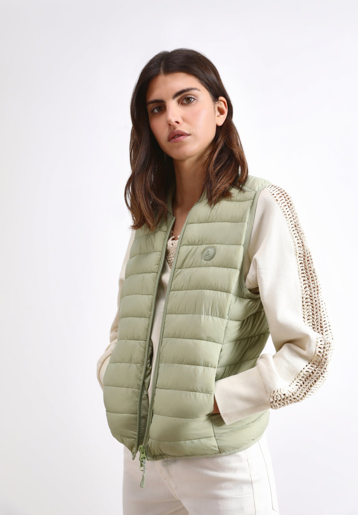 PARKA SIN MANGAS ACOLCHADO CALAVERA