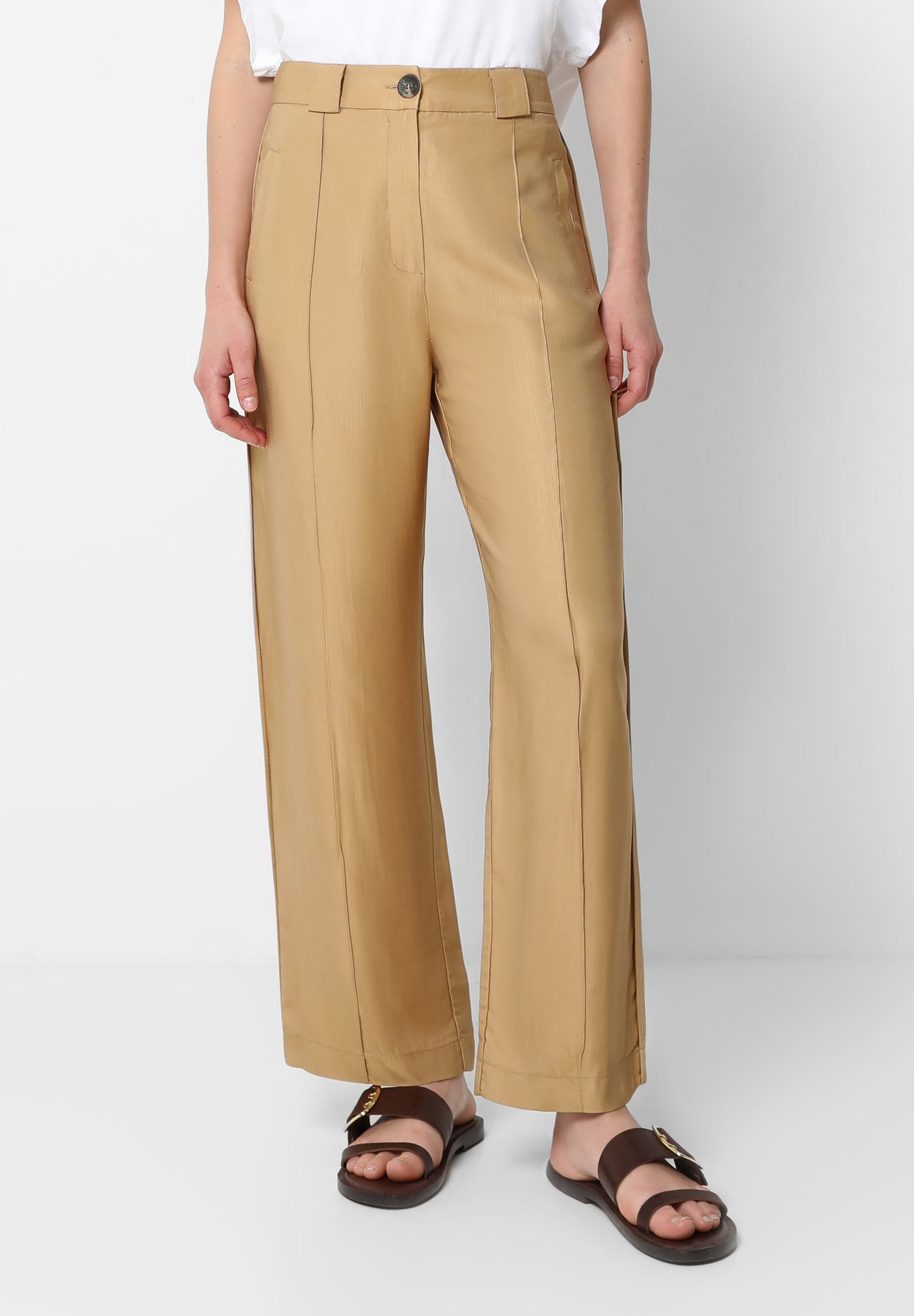 PANTALÓN SATINADO CULOTTE