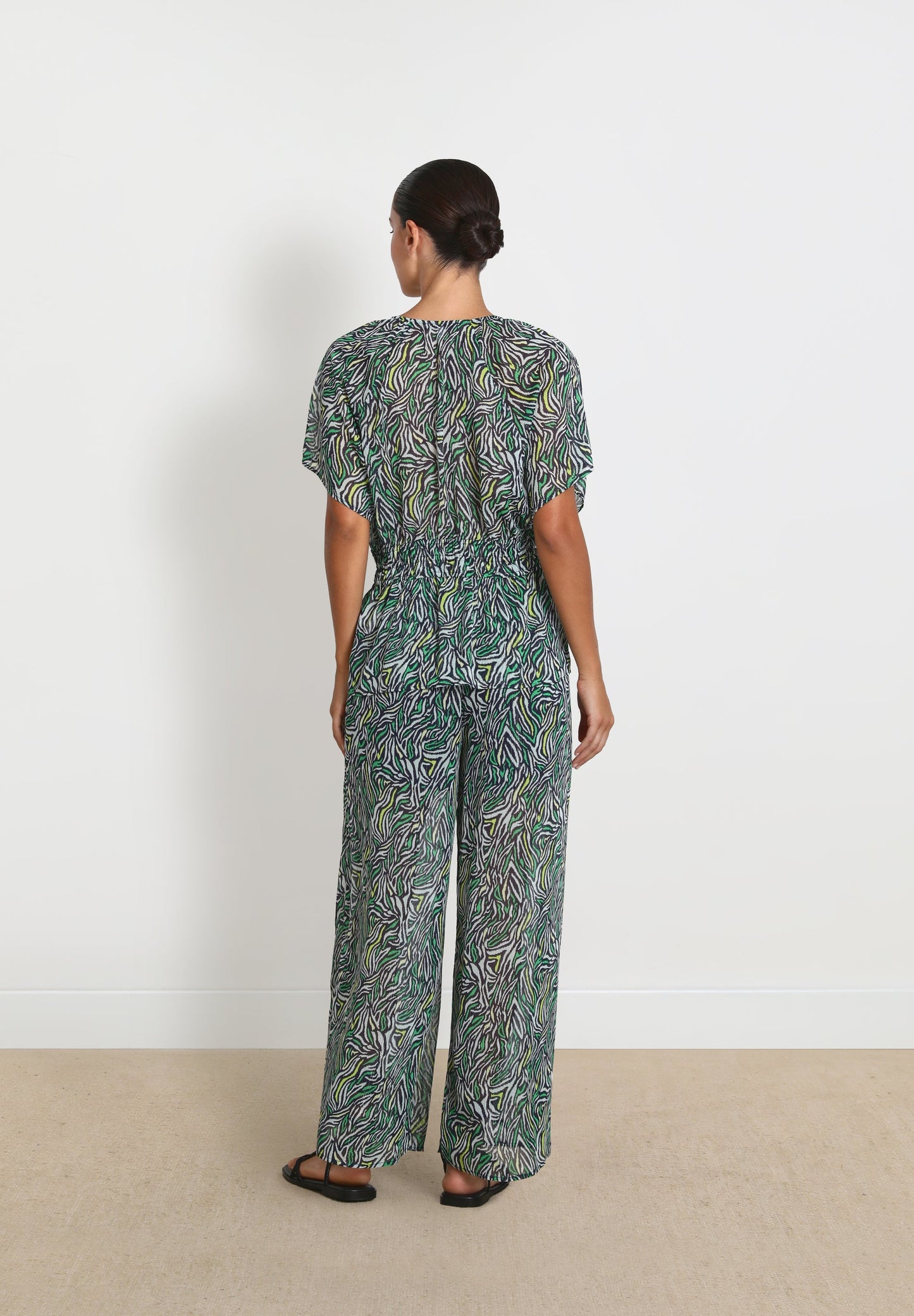 PANTALÓN CULOTTE ANIMAL PRINT