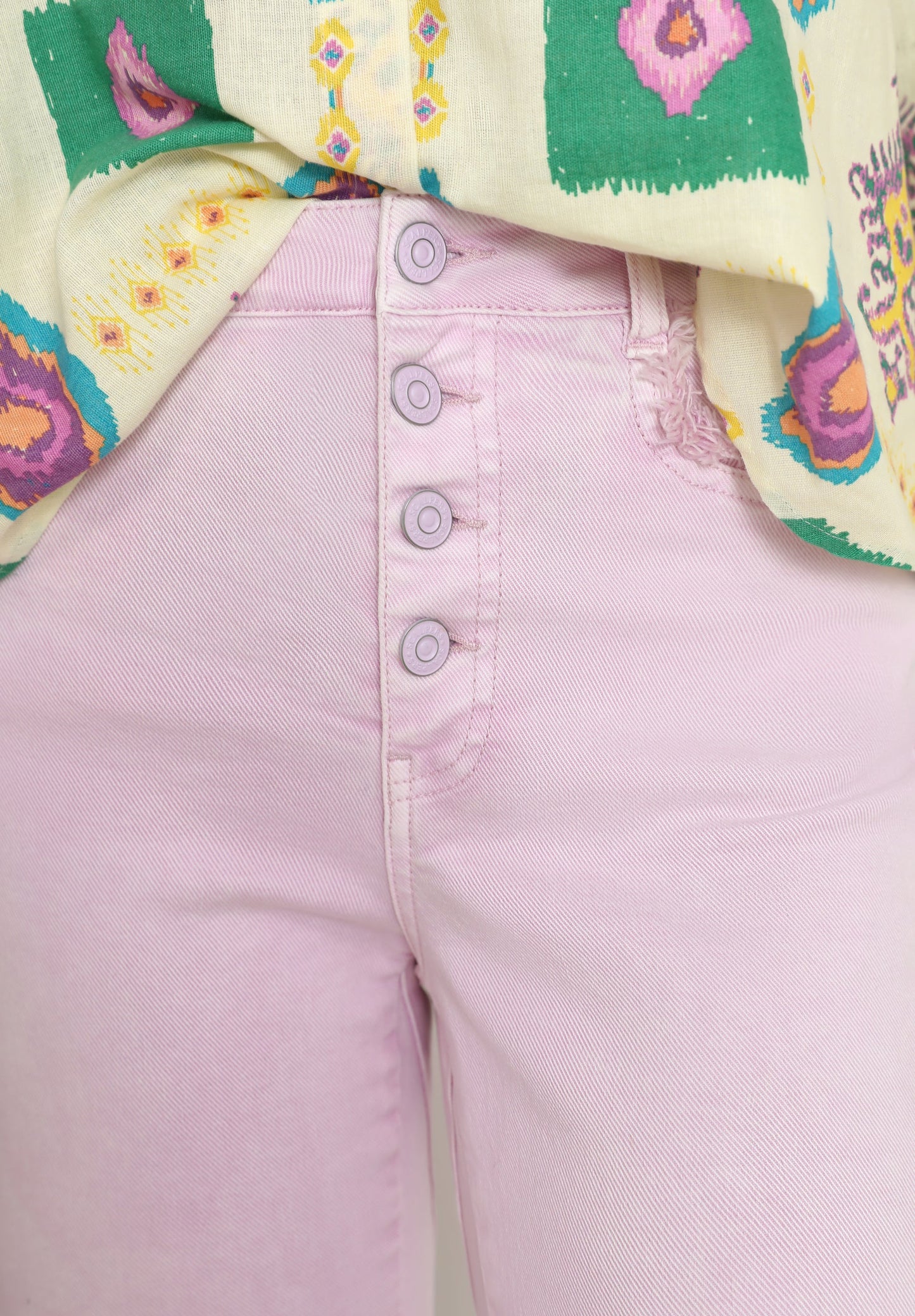 JEANS ANKLE FLARE LAVADOS