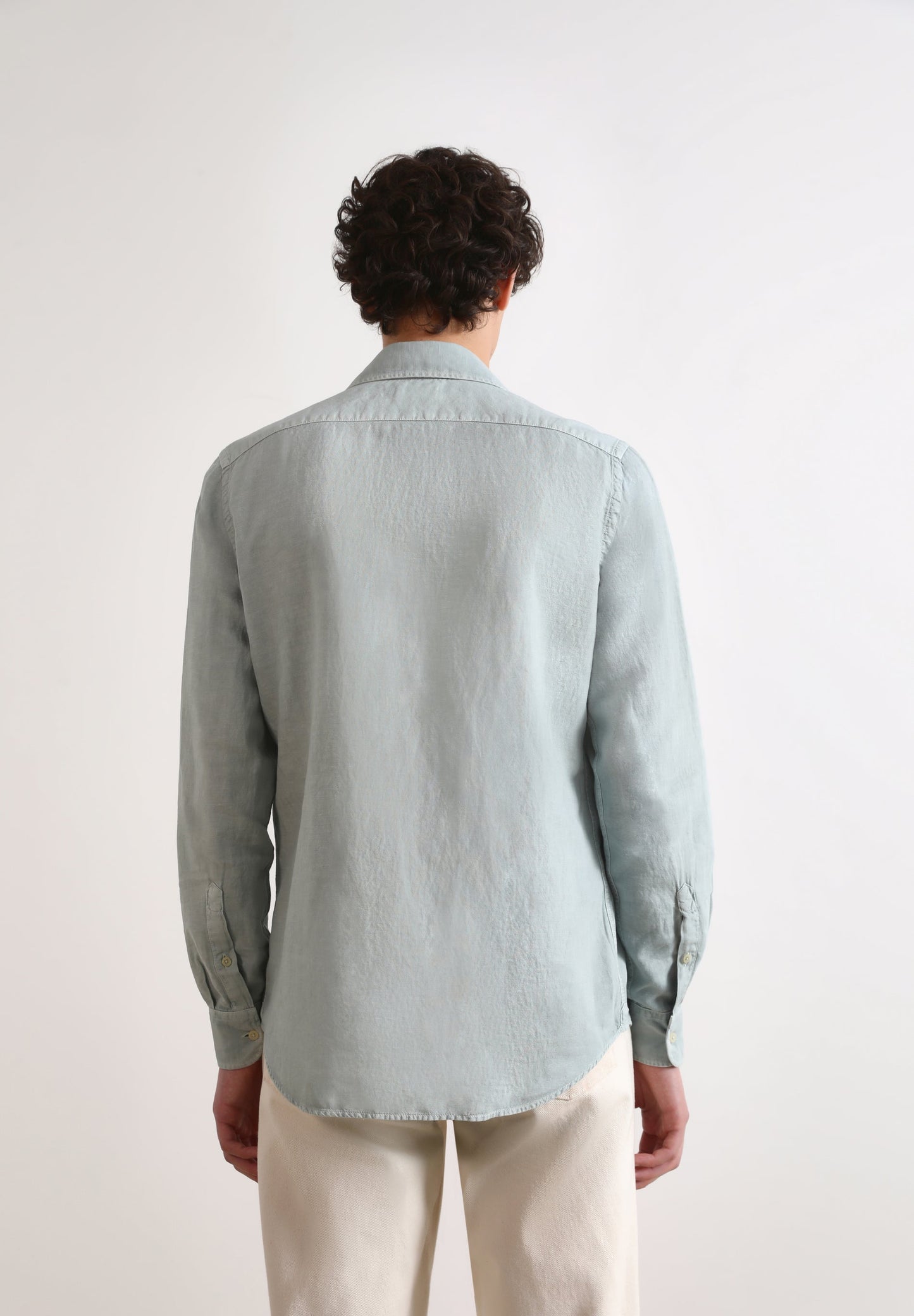 CAMISA LINO CALAVERA