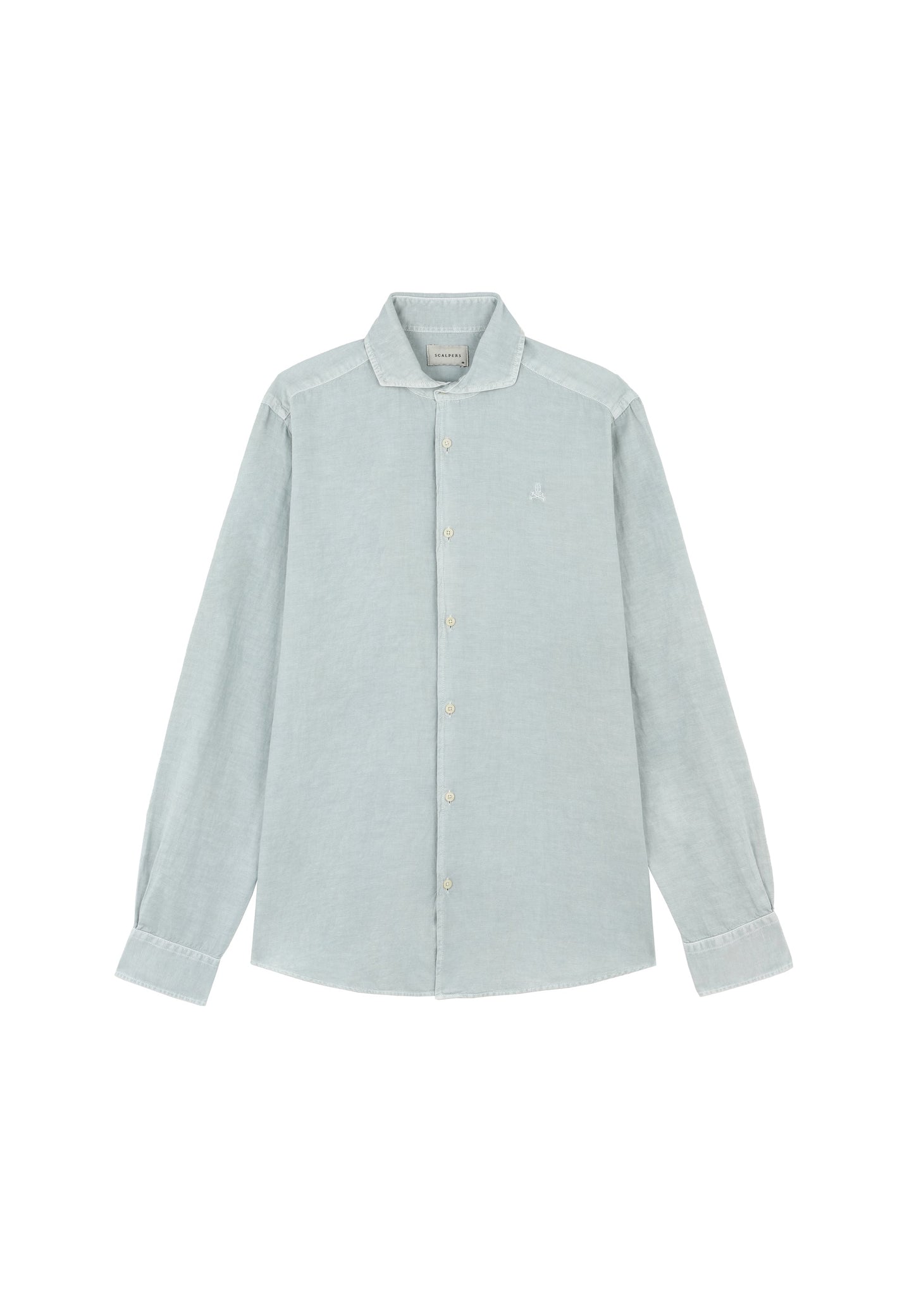 CAMISA LINO CALAVERA