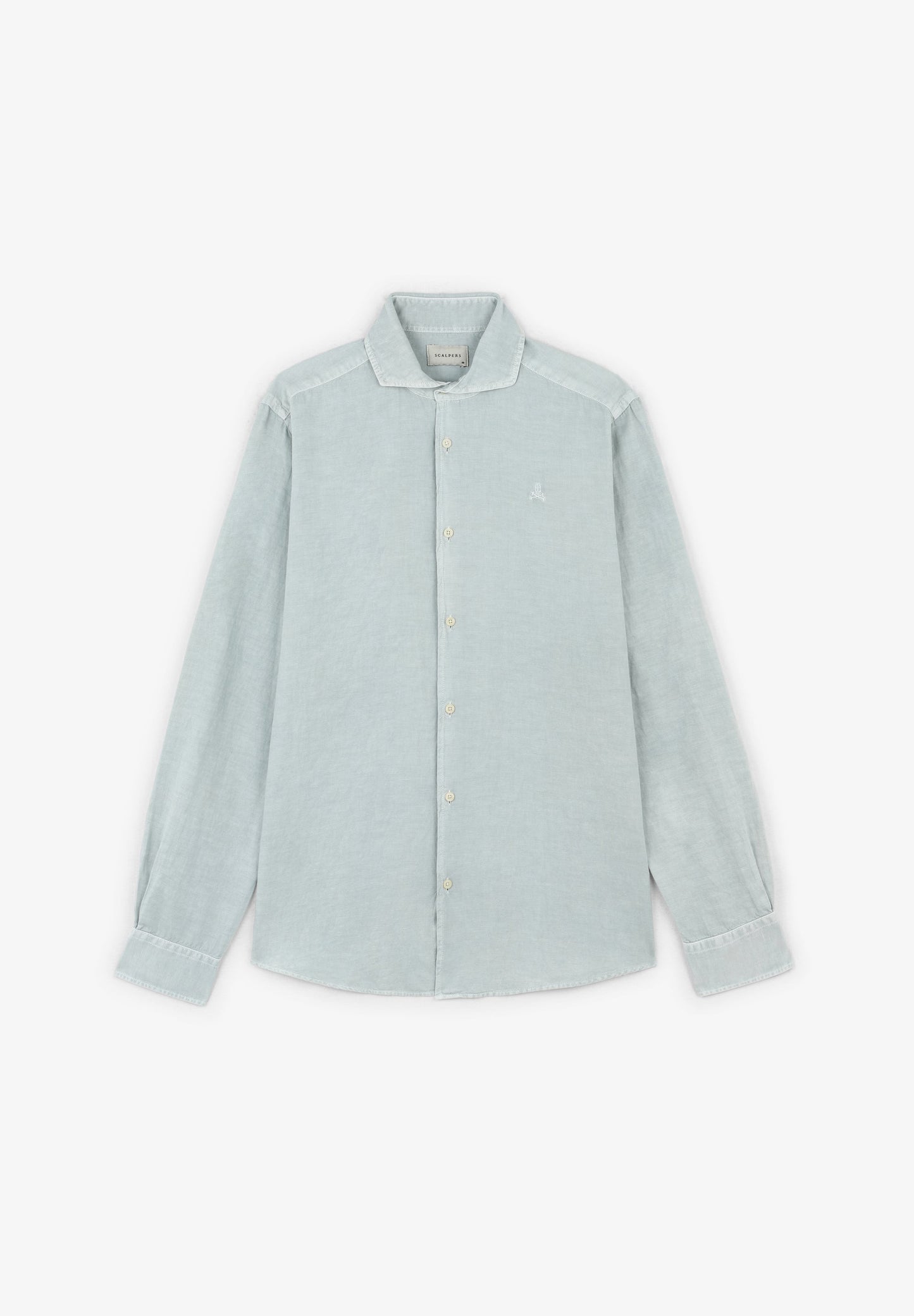 CAMISA LINO CALAVERA