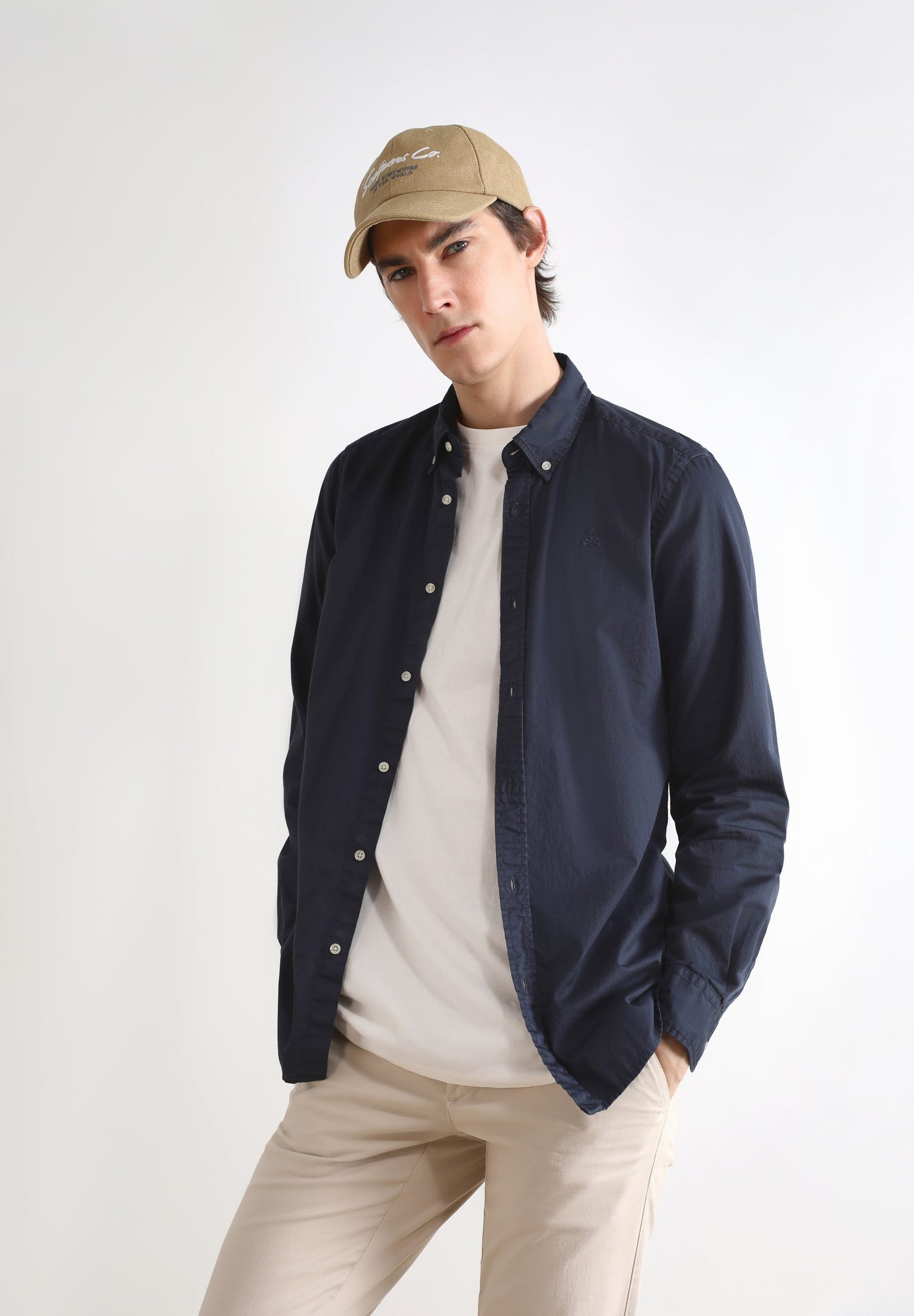 CAMISA LAVADA CALAVERA