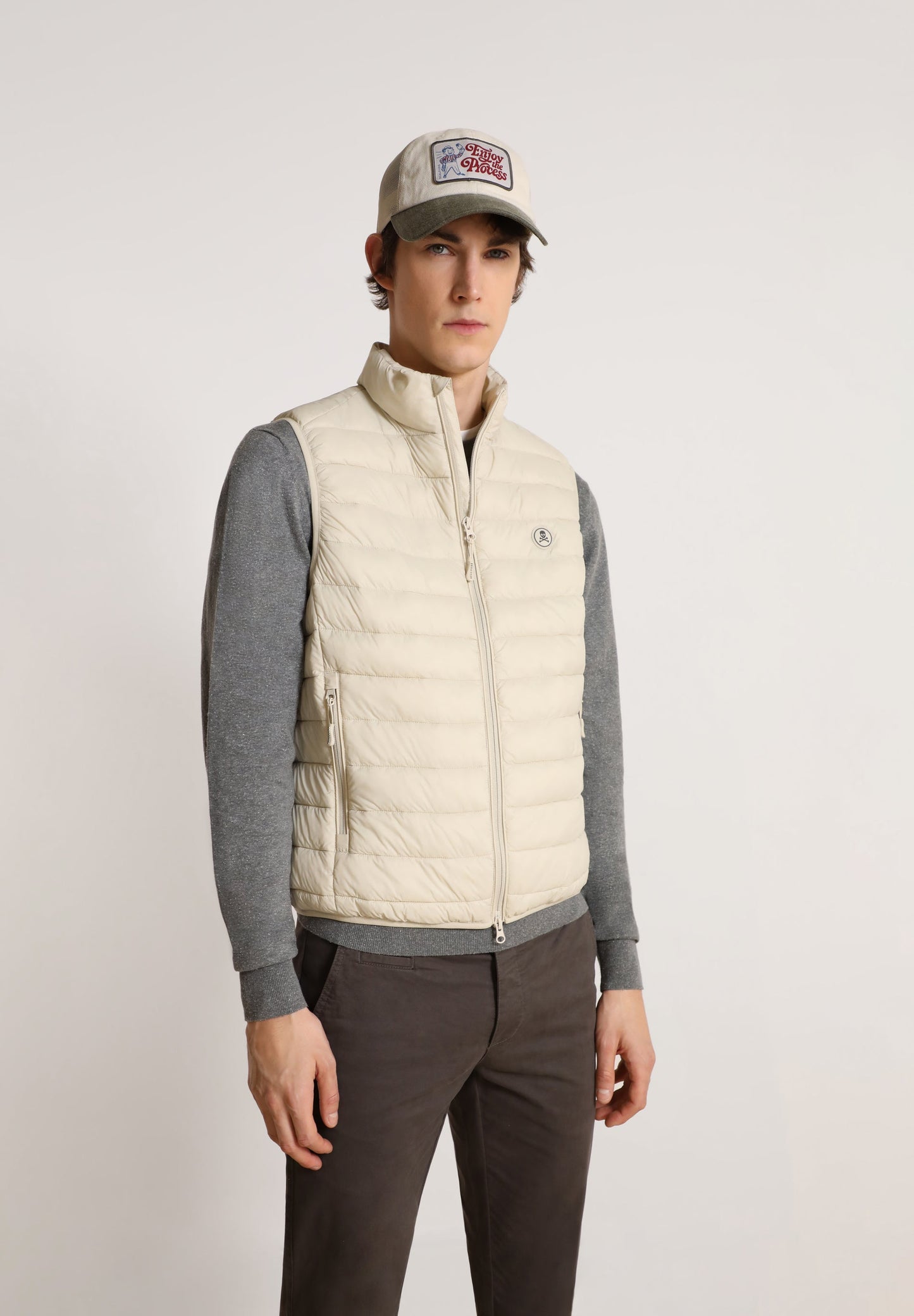 PARKA SIN MANGAS ACOLCHADO CALAVERA