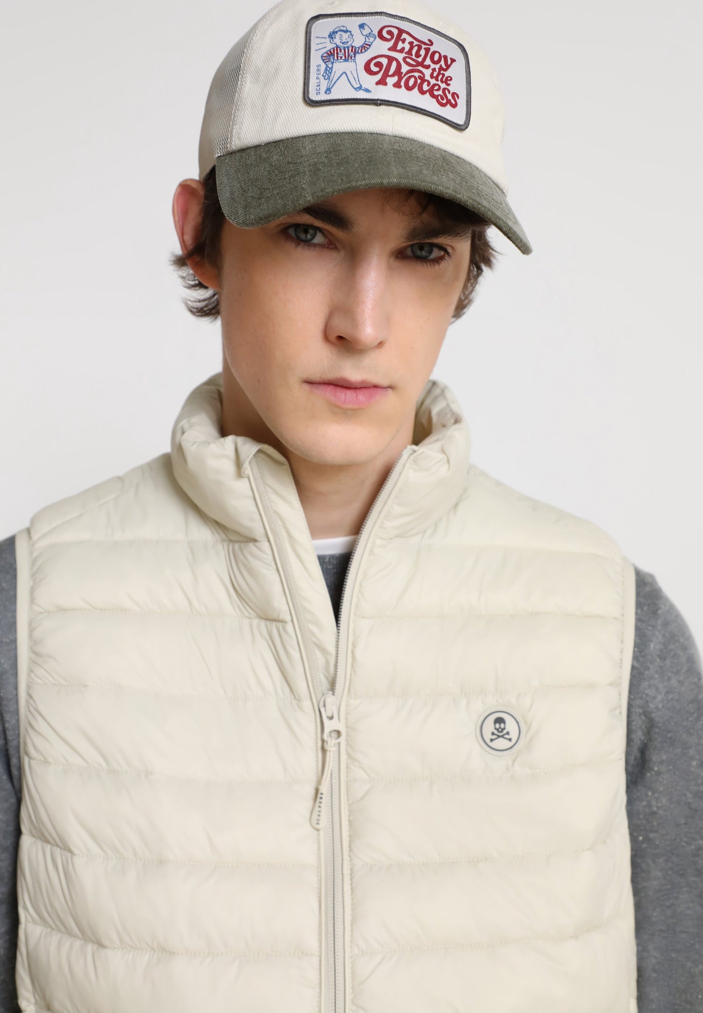 PARKA SIN MANGAS ACOLCHADO CALAVERA