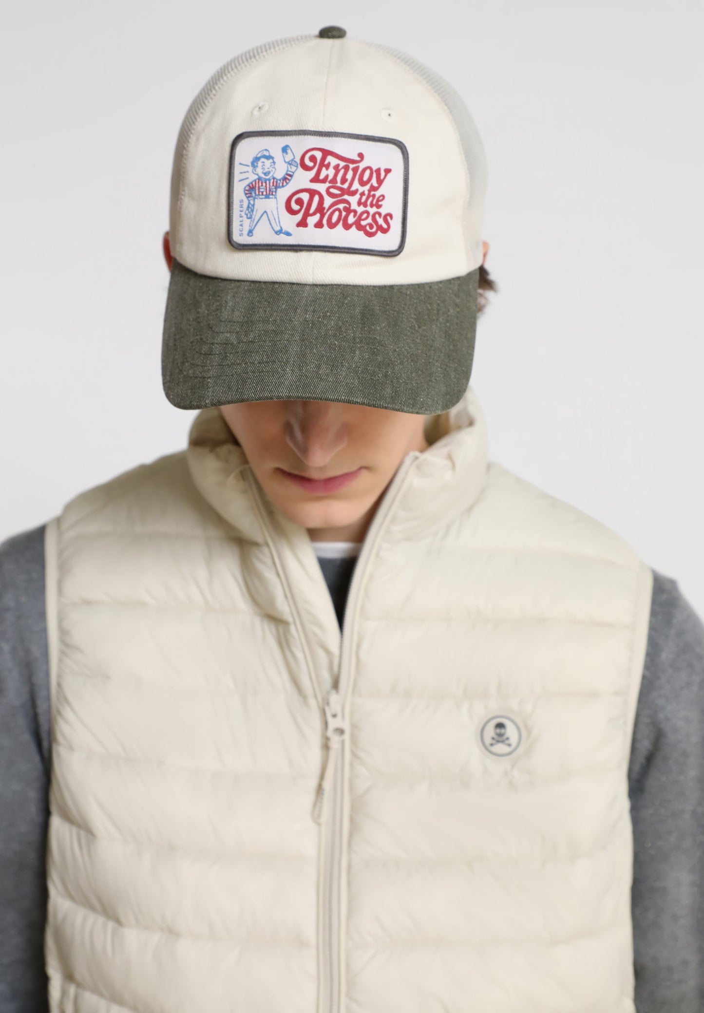 PARKA SIN MANGAS ACOLCHADO CALAVERA