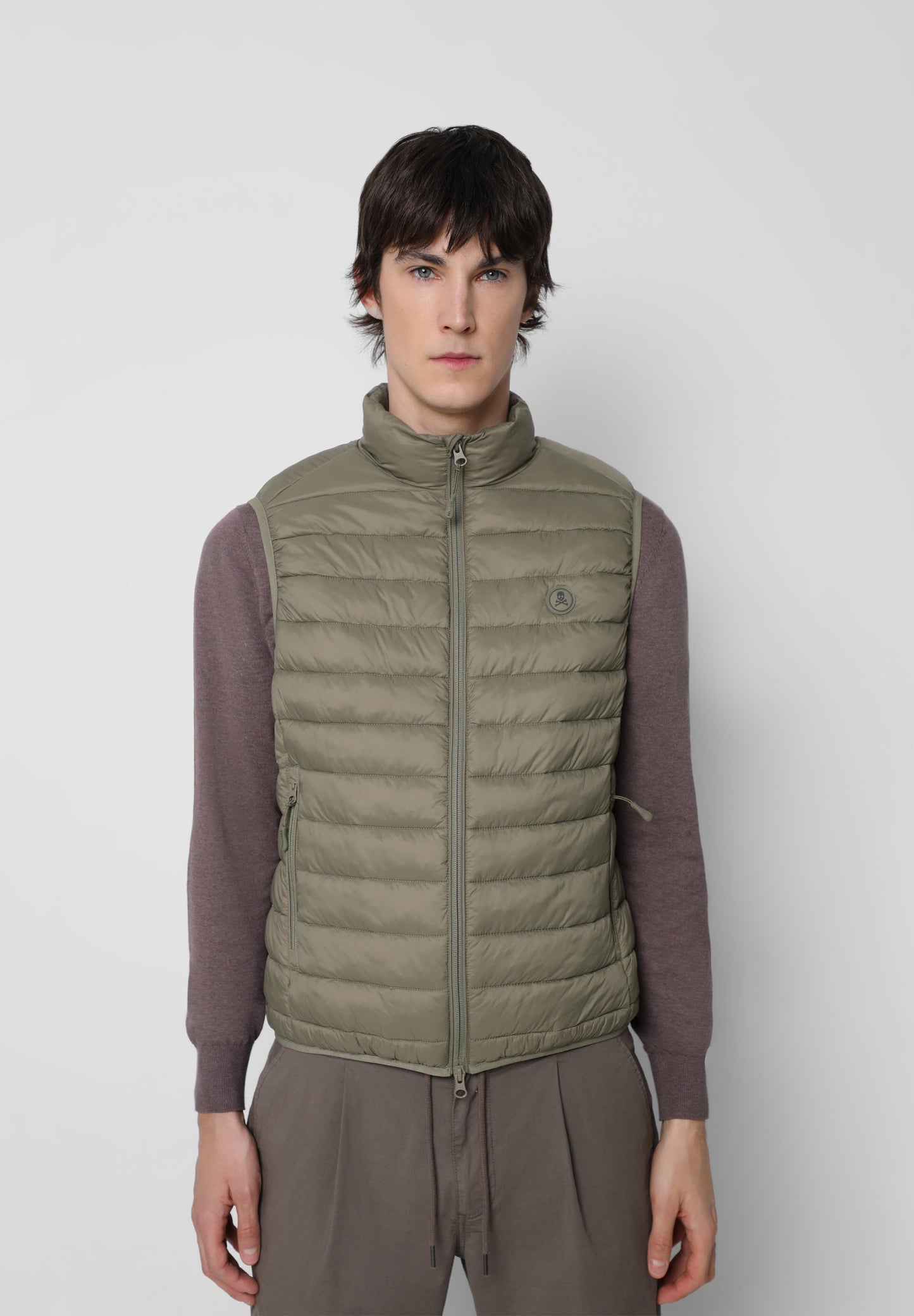 PARKA SIN MANGAS ACOLCHADO CALAVERA