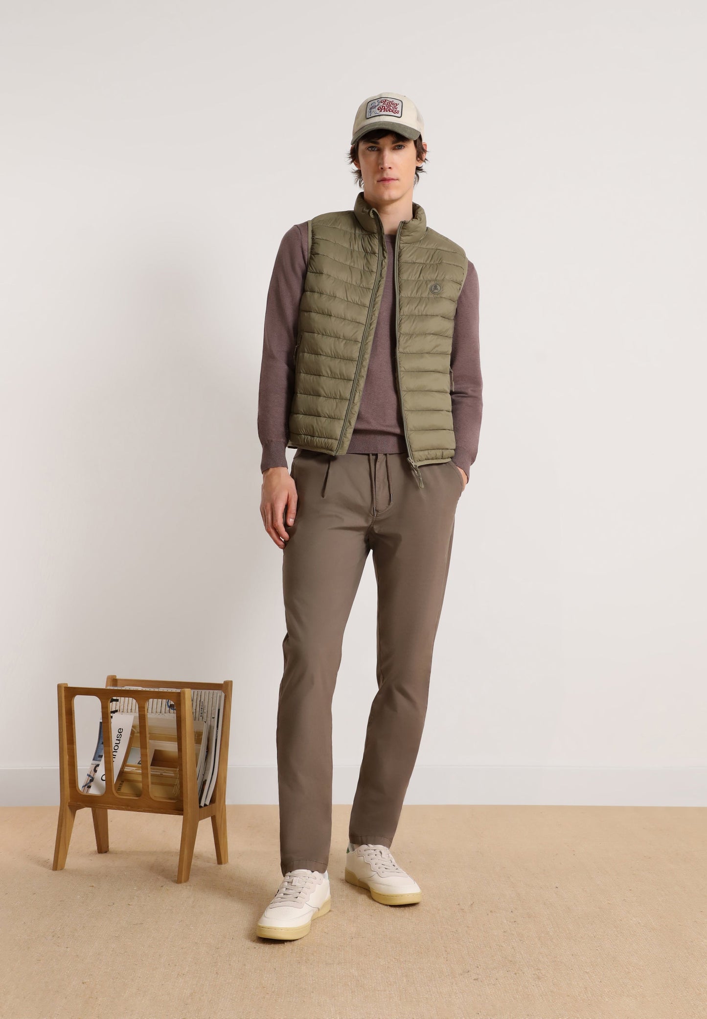 PARKA SIN MANGAS ACOLCHADO CALAVERA