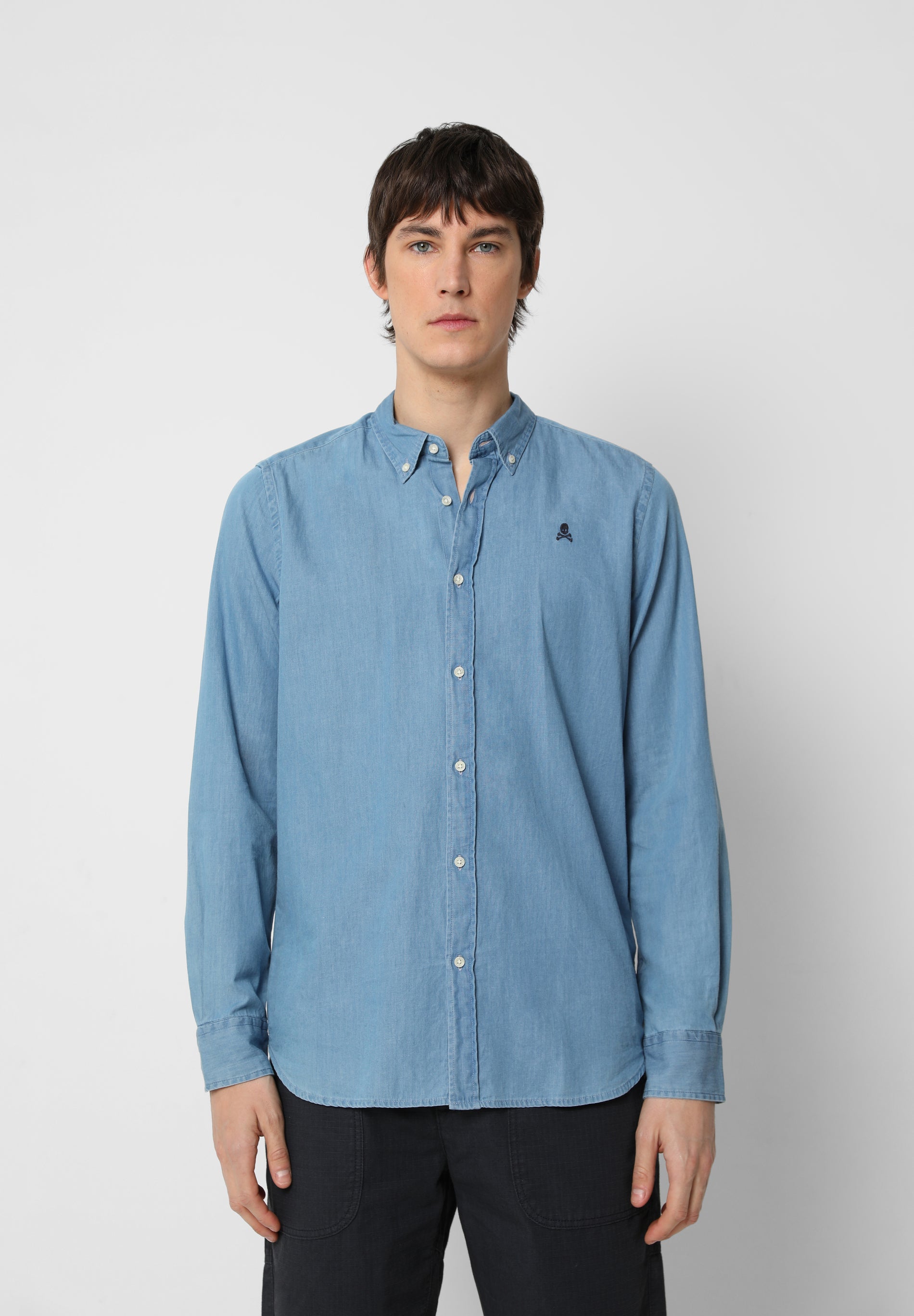 CAMISA DENIM BOTONES