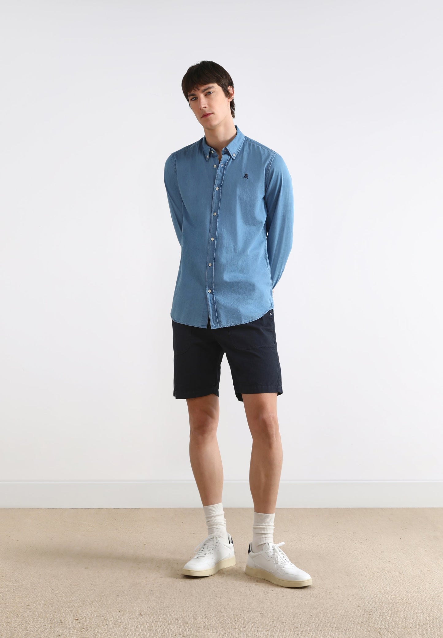 CAMISA DENIM BOTONES