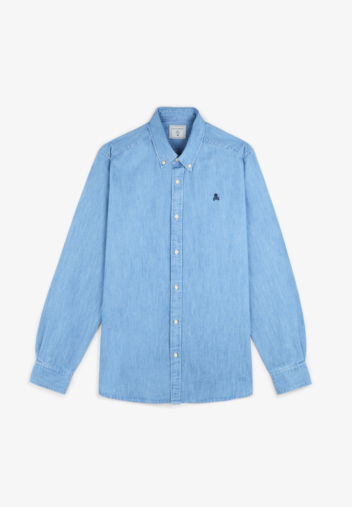 CAMISA DENIM BOTONES