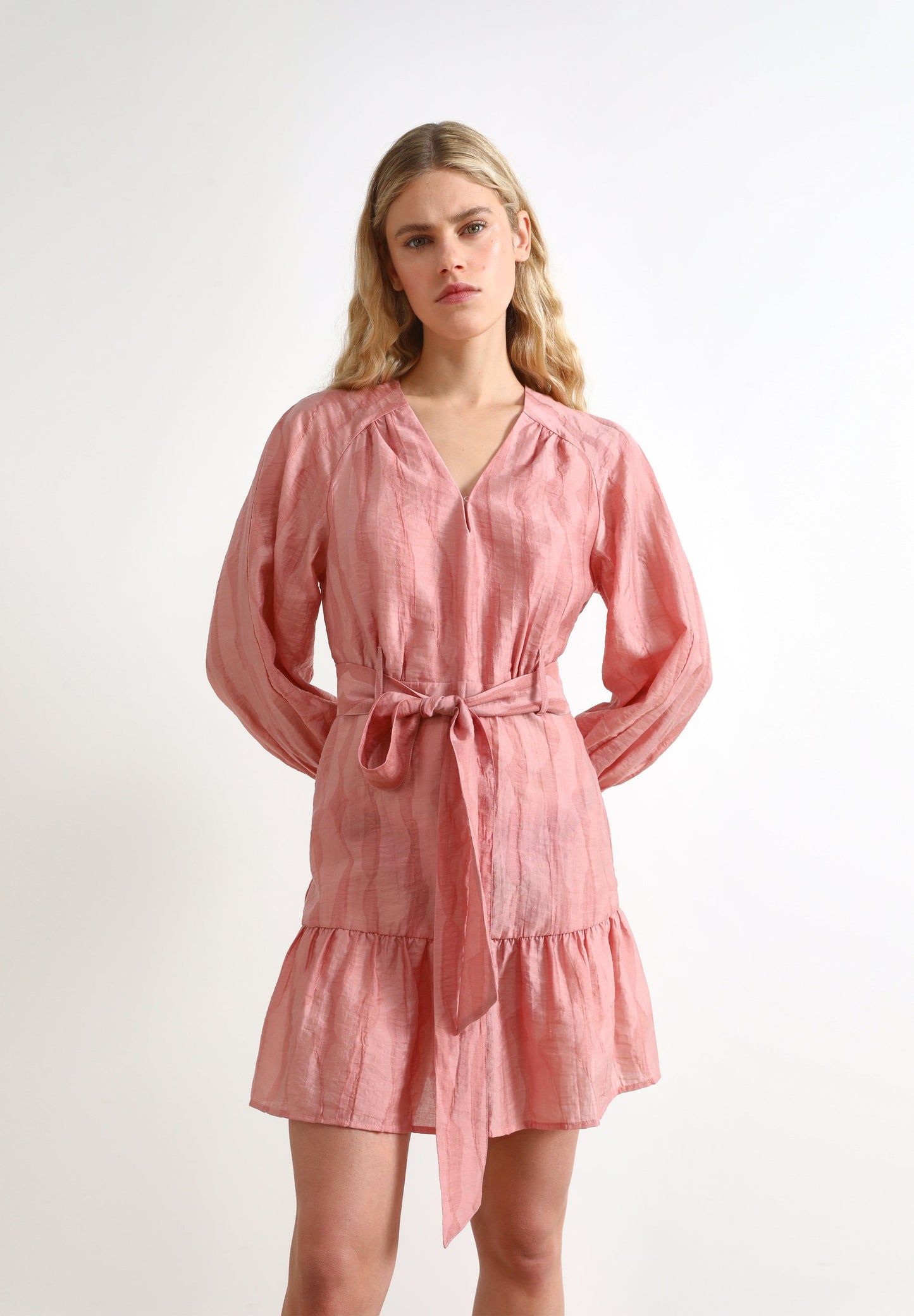 VESTIDO MINI JACQUARD