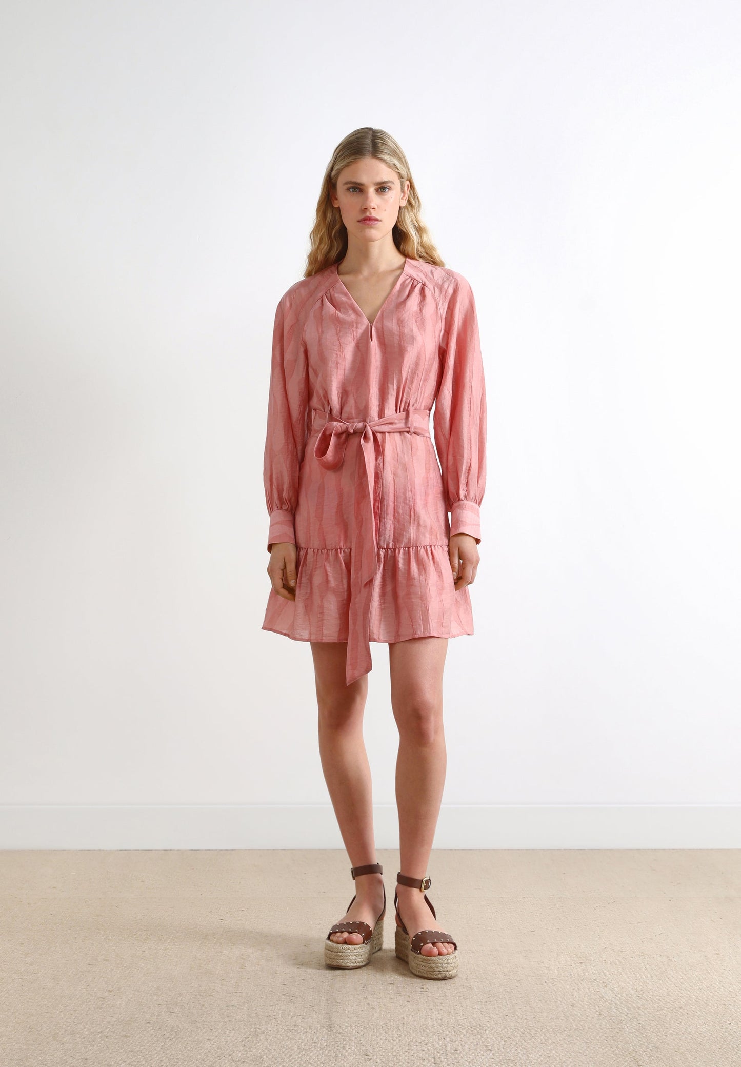 VESTIDO MINI JACQUARD