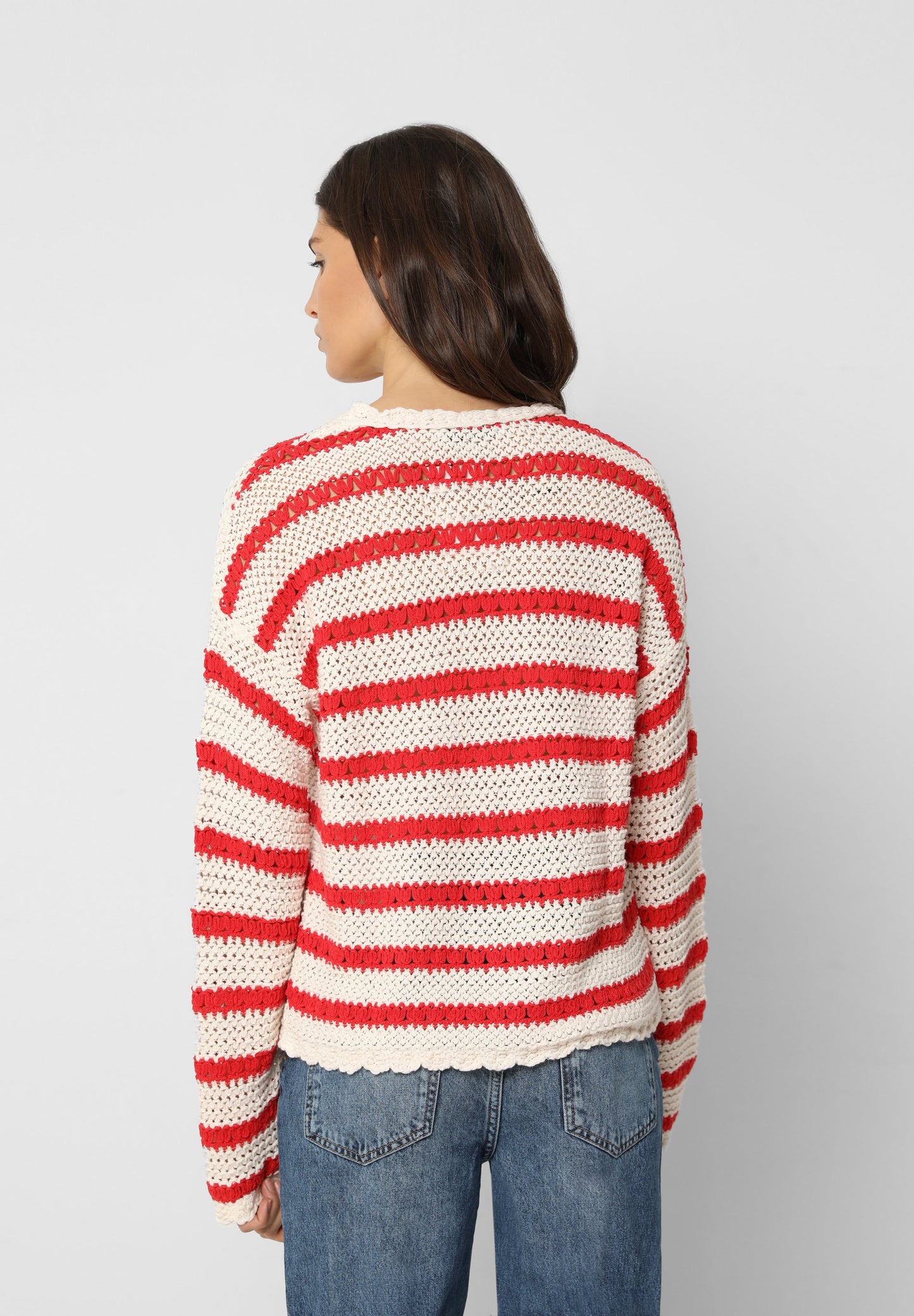 SWEATER CROCHET RAYAS