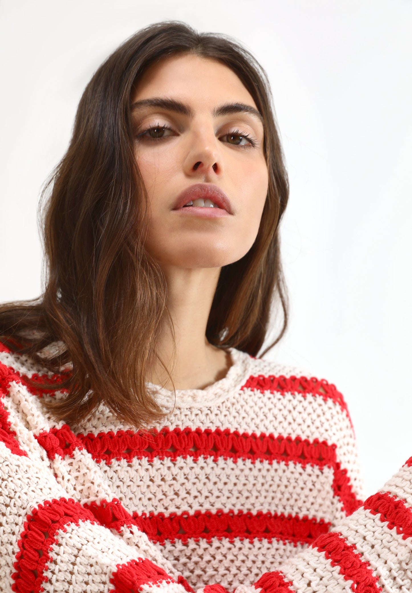 SWEATER CROCHET RAYAS