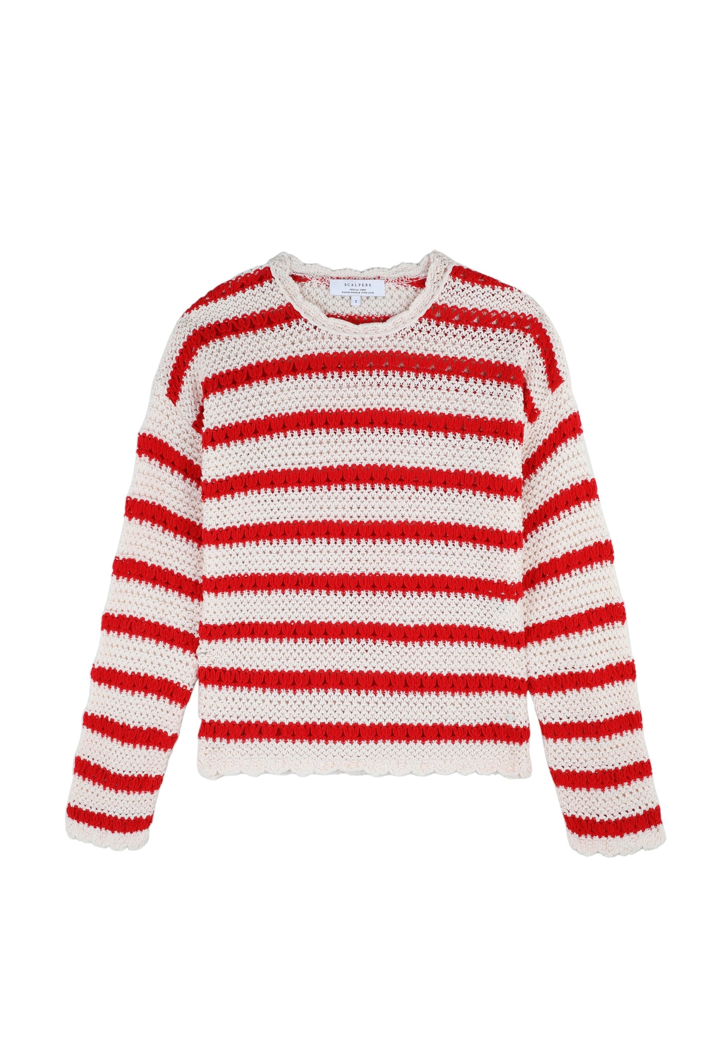 SWEATER CROCHET RAYAS