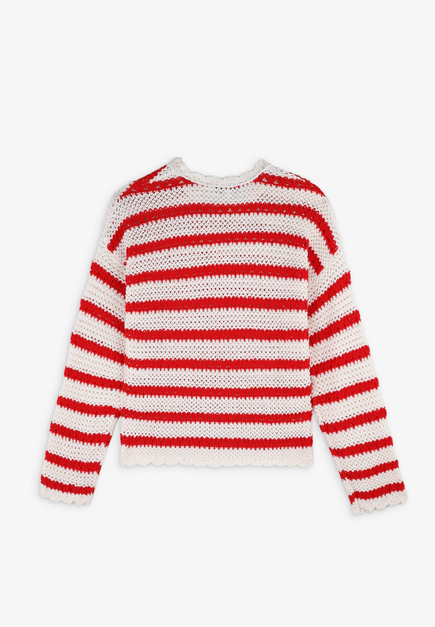 SWEATER CROCHET RAYAS