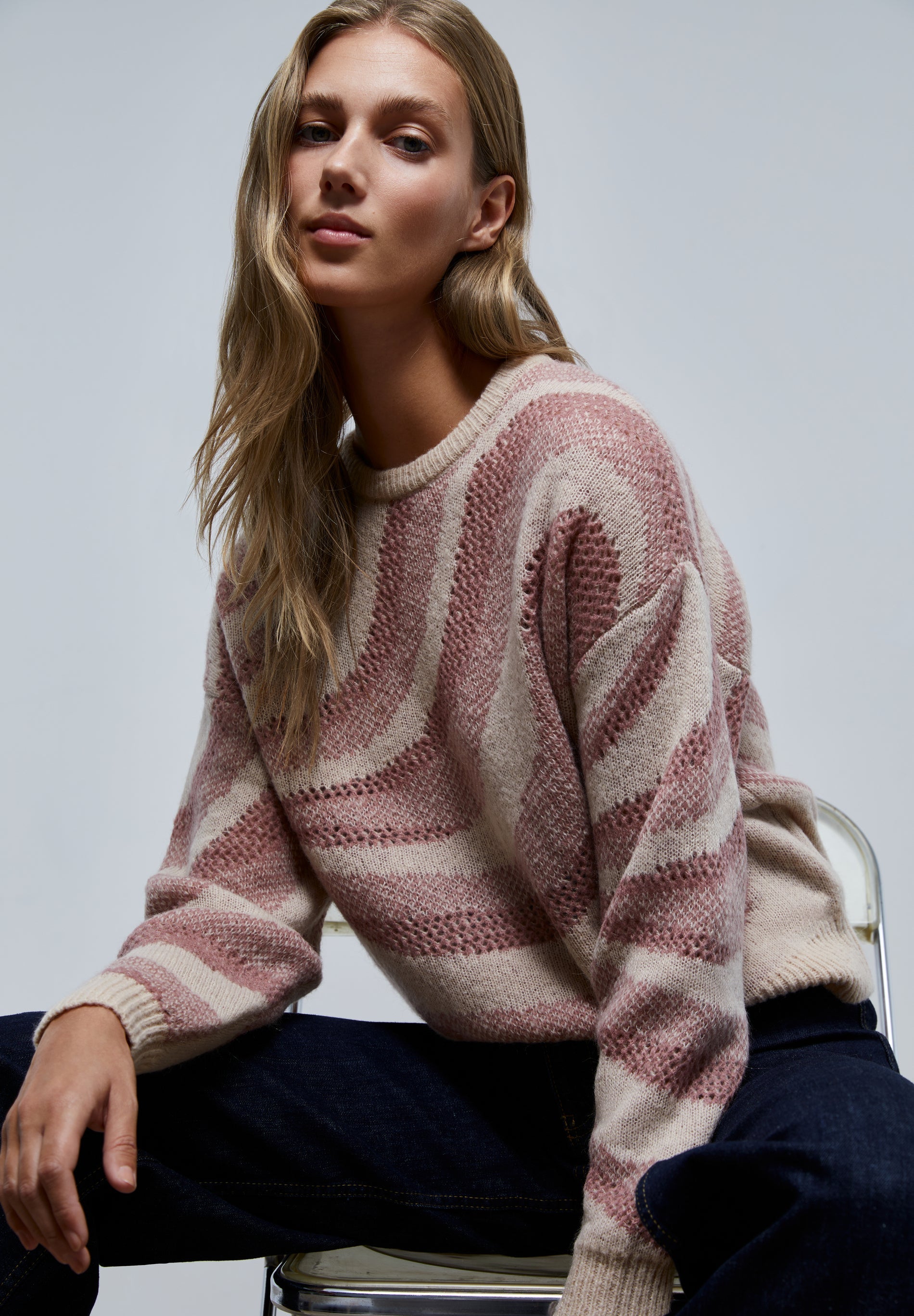 SWEATER PUNTO MOHAIR