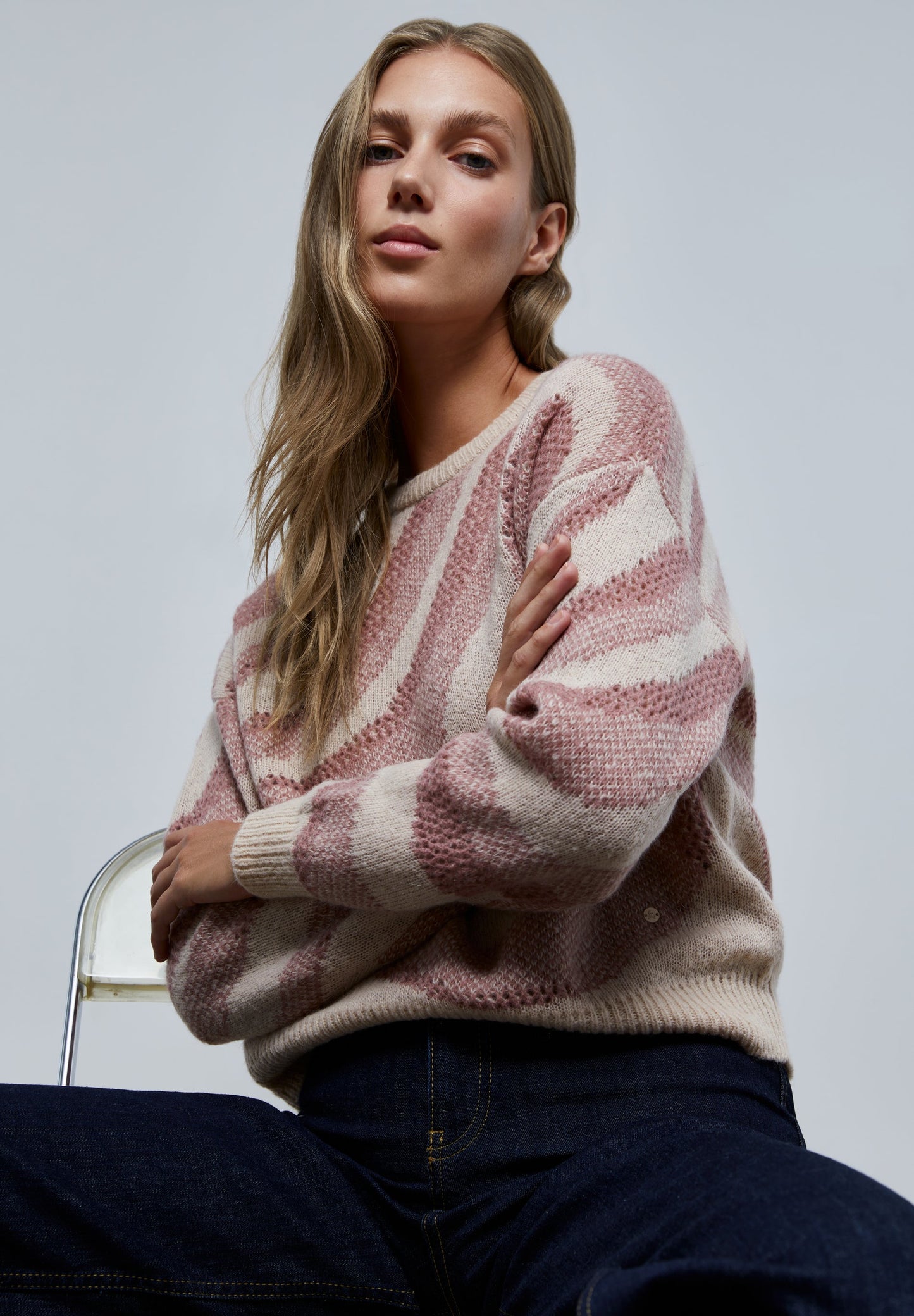 SWEATER PUNTO MOHAIR