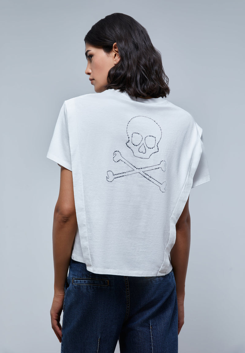 POLERA CALAVERA TRASERA CRISTALES