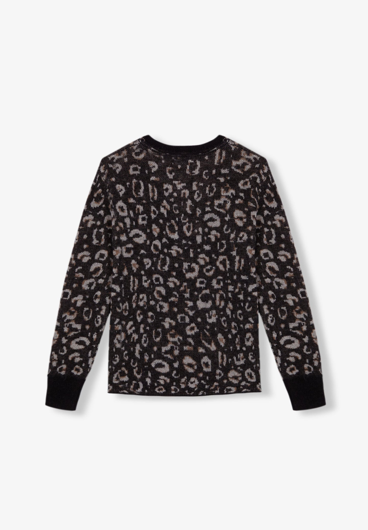 SWEATER PUNTO ANIMAL PRINT