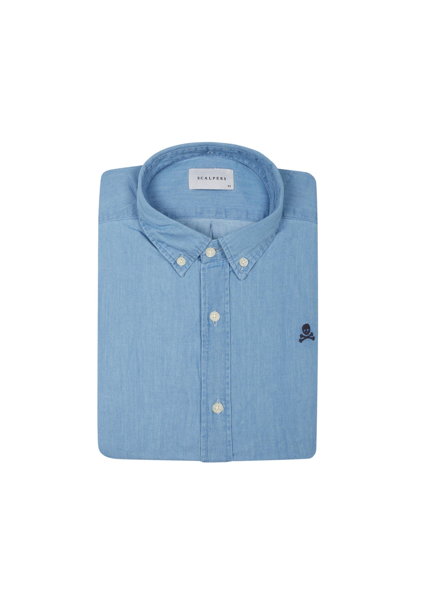 CAMISA DENIM BOTONES