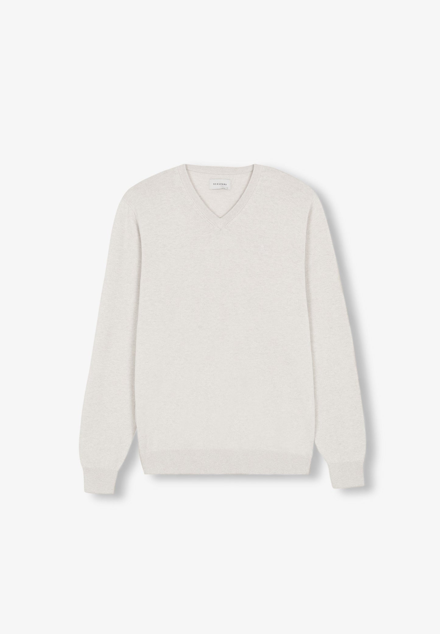 SWEATER CUELLO EN V CALAVERA