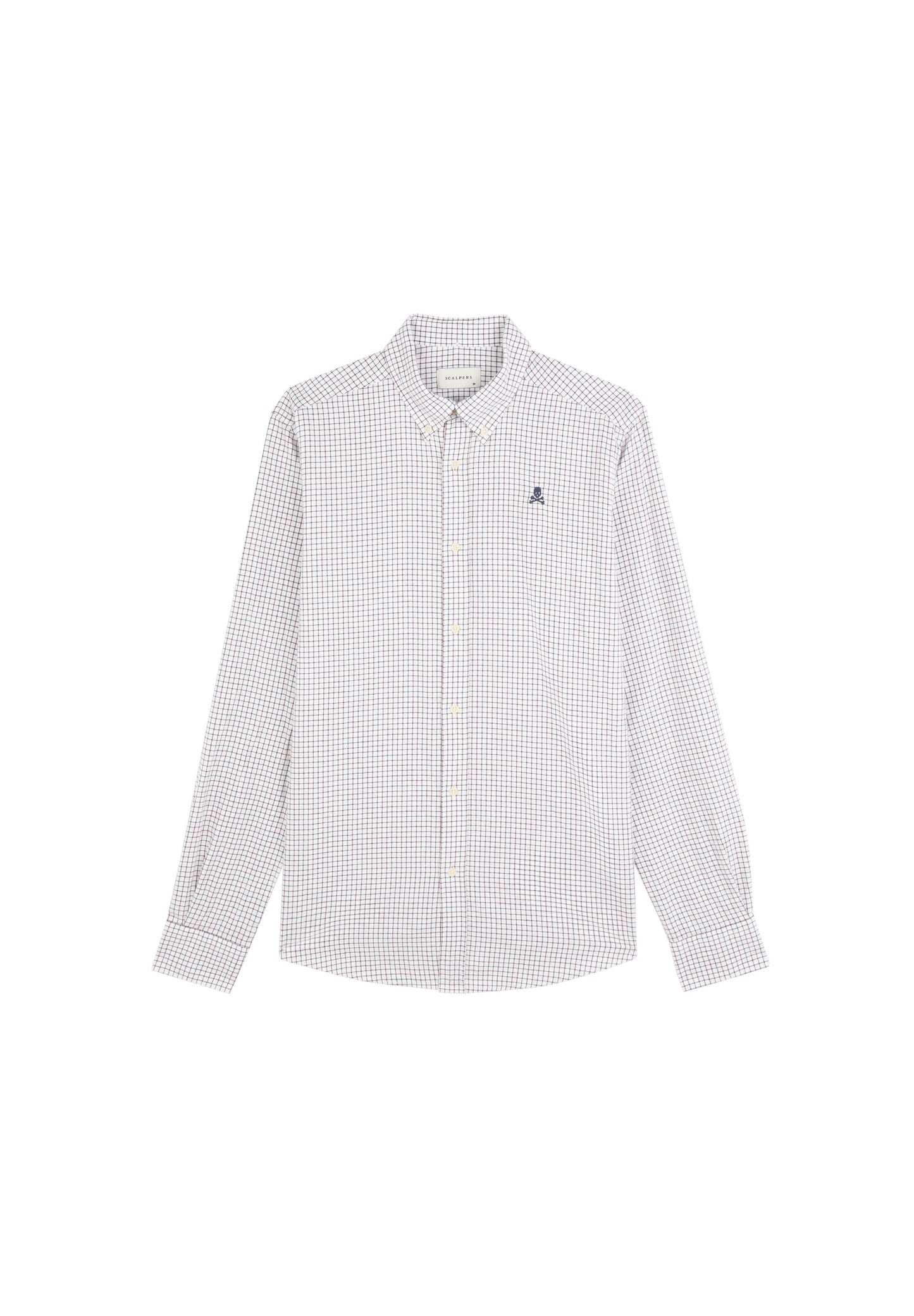 CAMISA CUADROS CALAVERA CONTRASTE