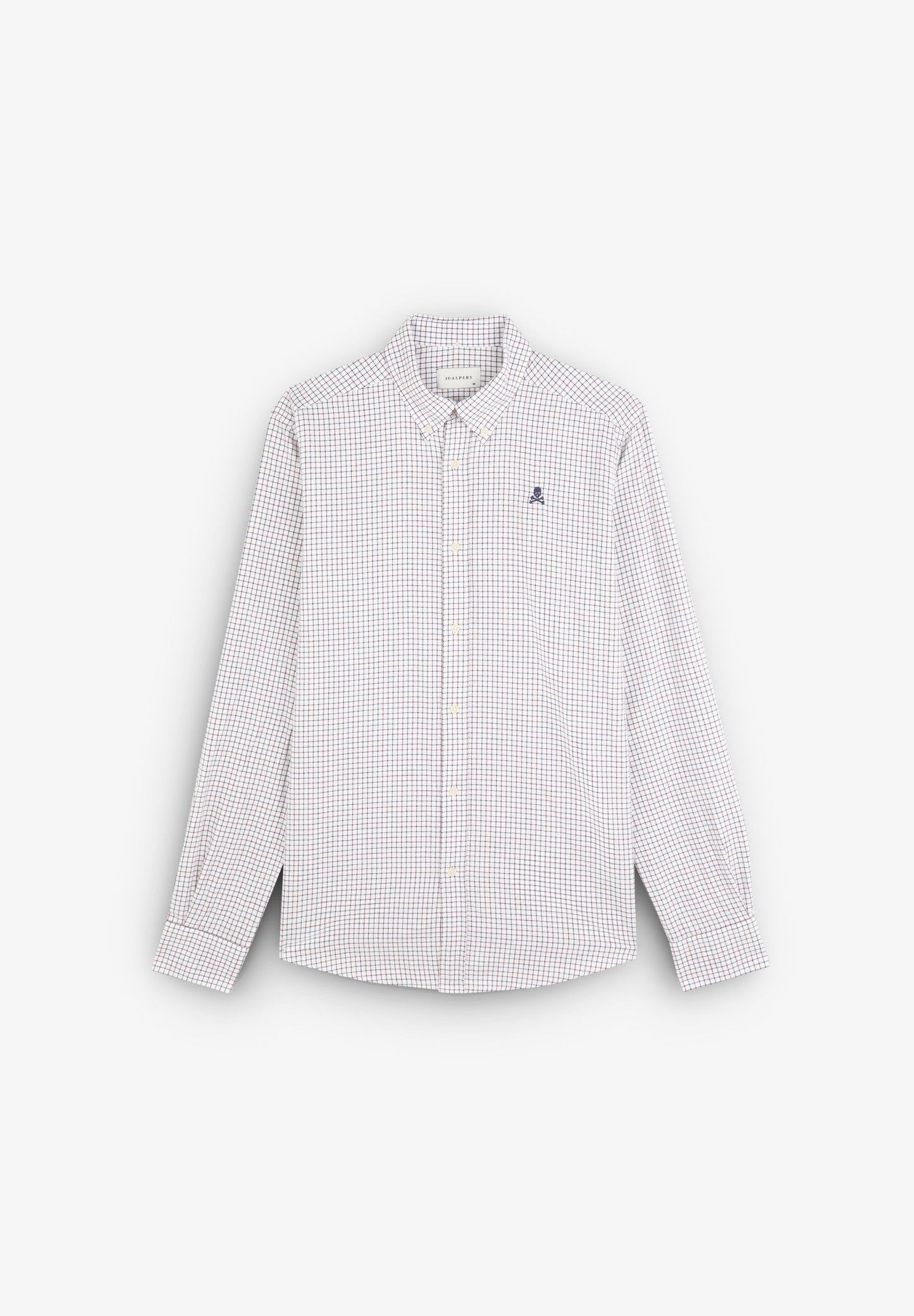 CAMISA CUADROS CALAVERA CONTRASTE