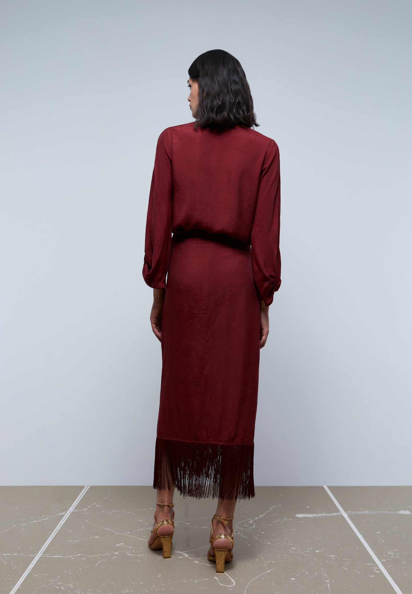 FALDA JACQUARD FLECOS