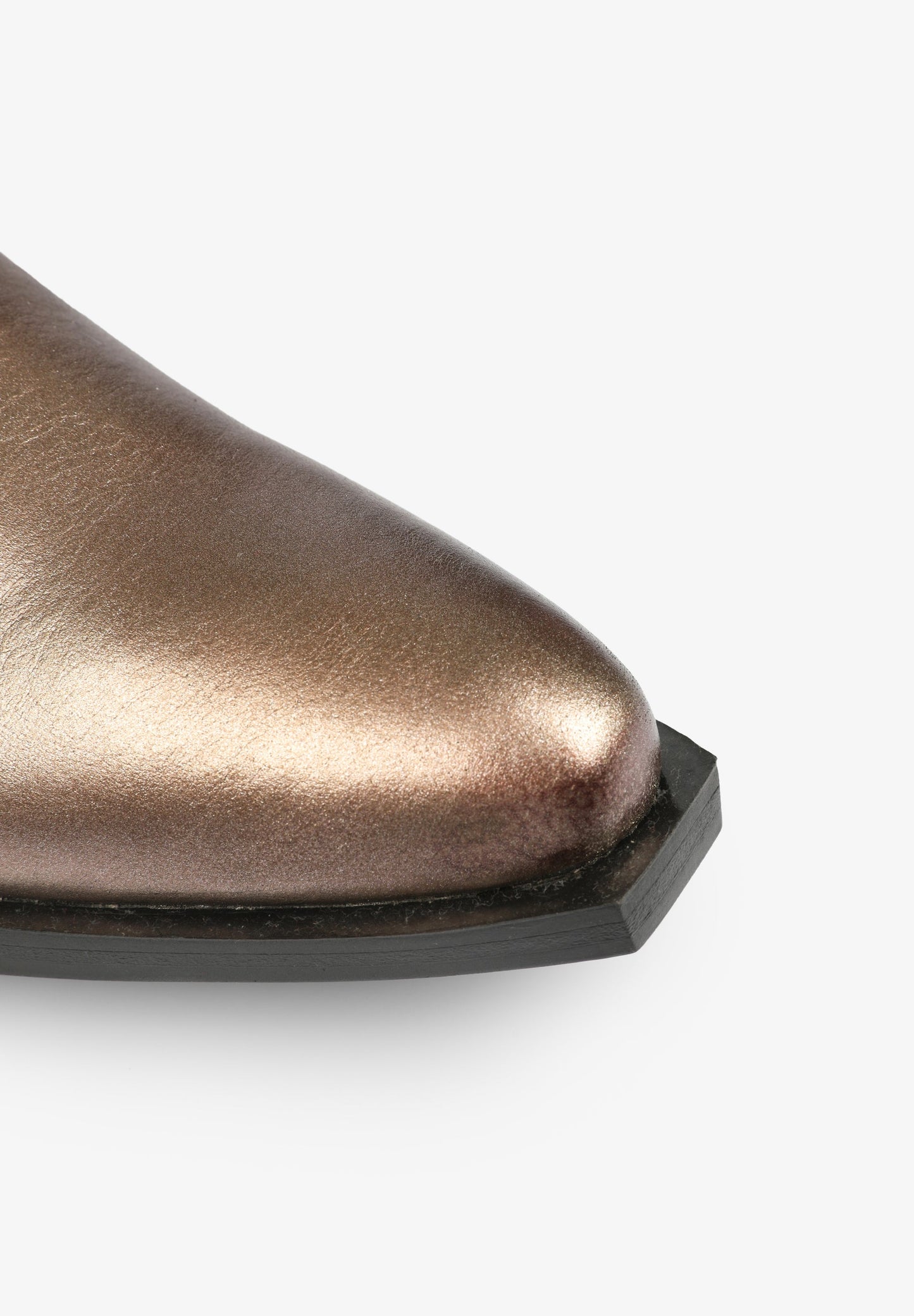 BOTÍN COWBOY METALIZADO