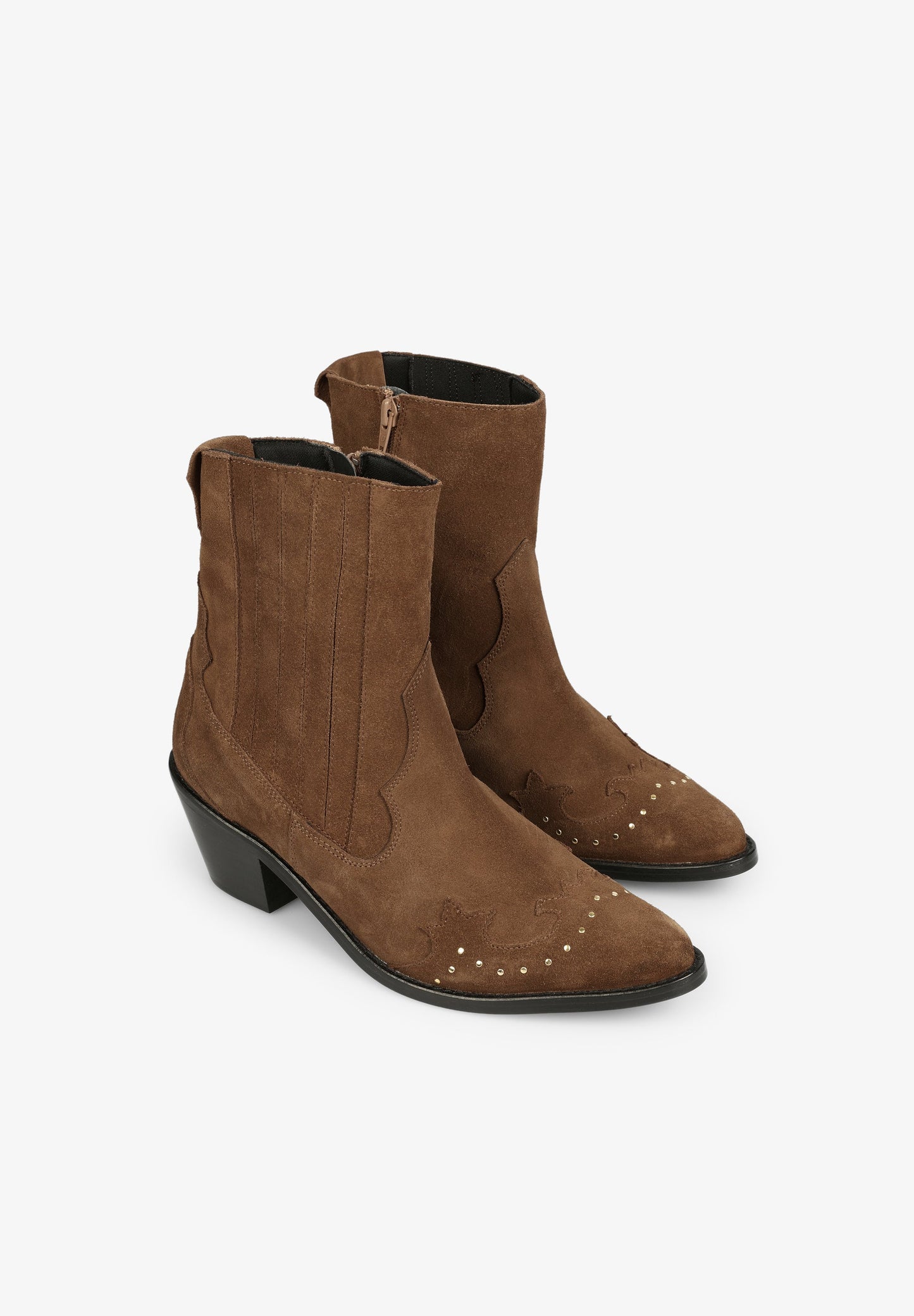 BOTÍN COWBOY TACHUELAS