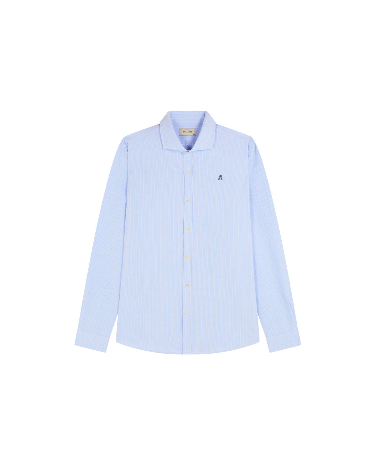 CAMISA OXFORD CALAVERA CONTRASTE