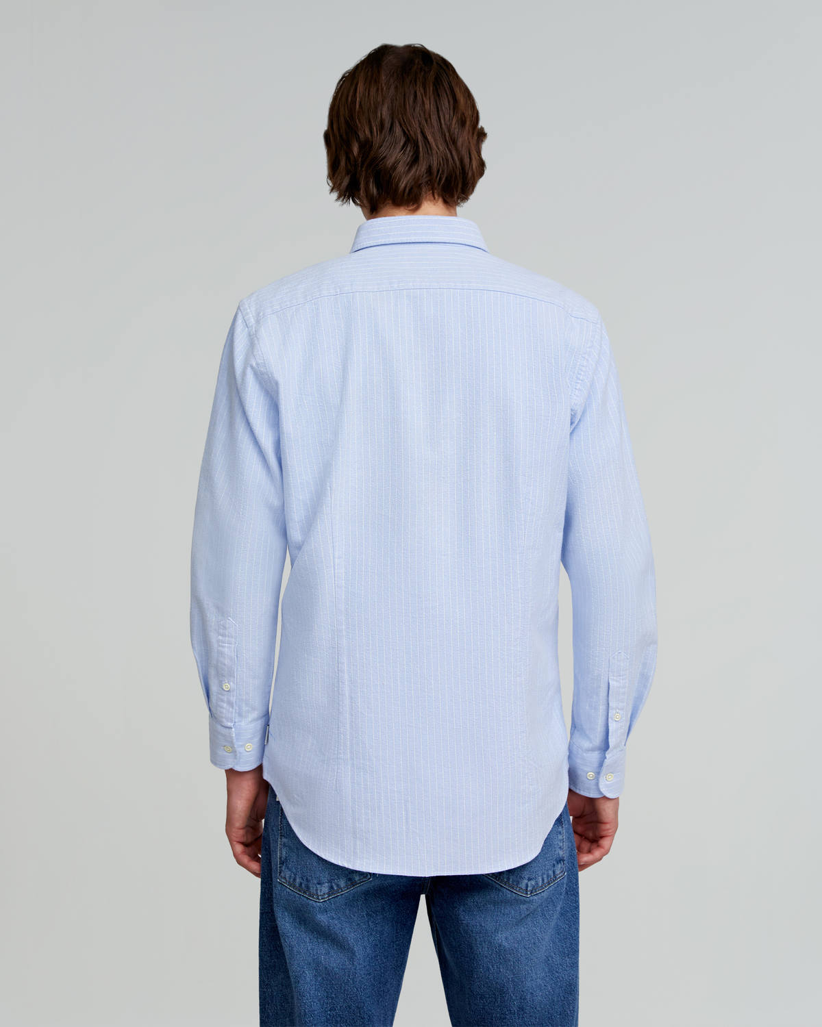 CAMISA OXFORD CALAVERA CONTRASTE