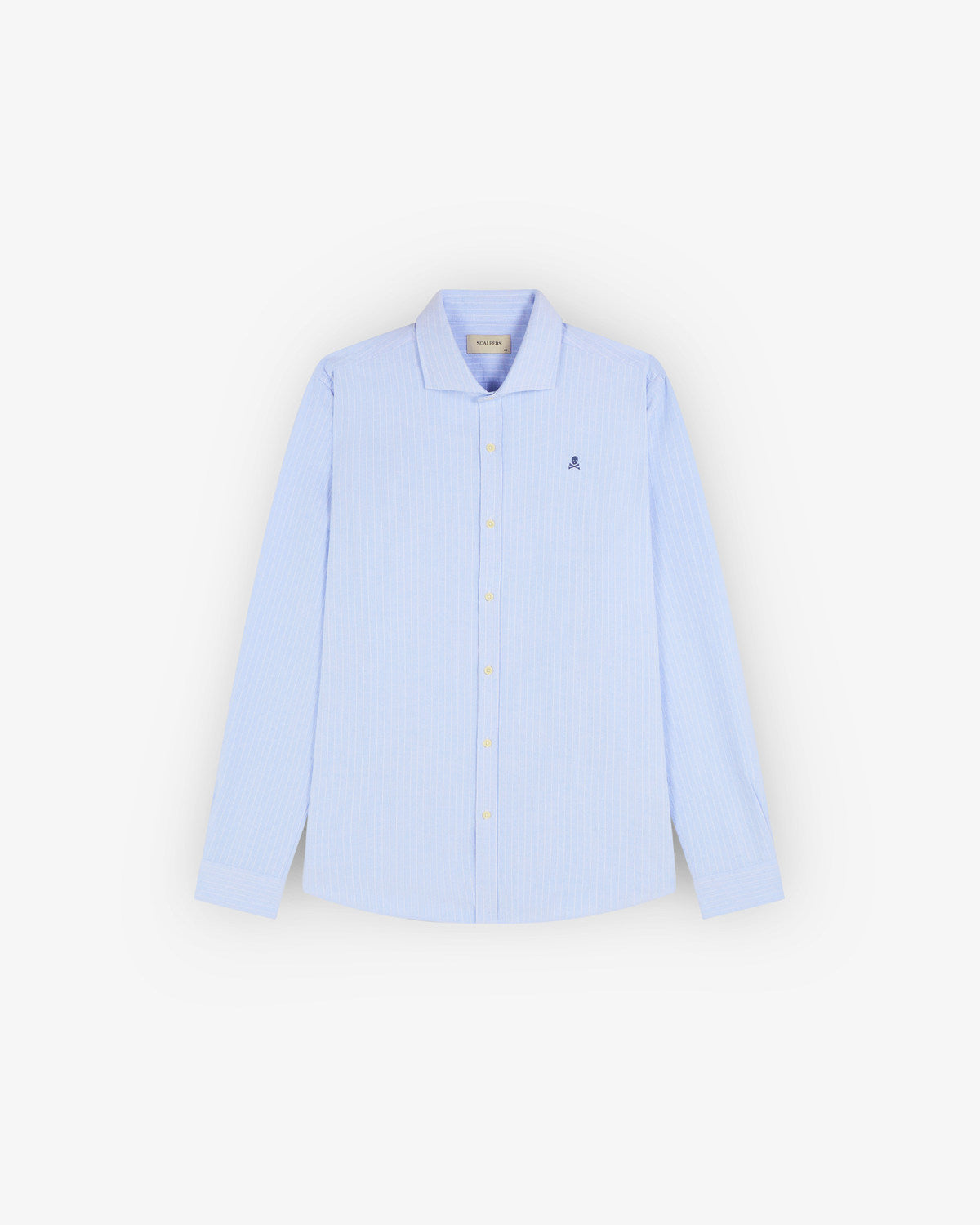 CAMISA OXFORD CALAVERA CONTRASTE