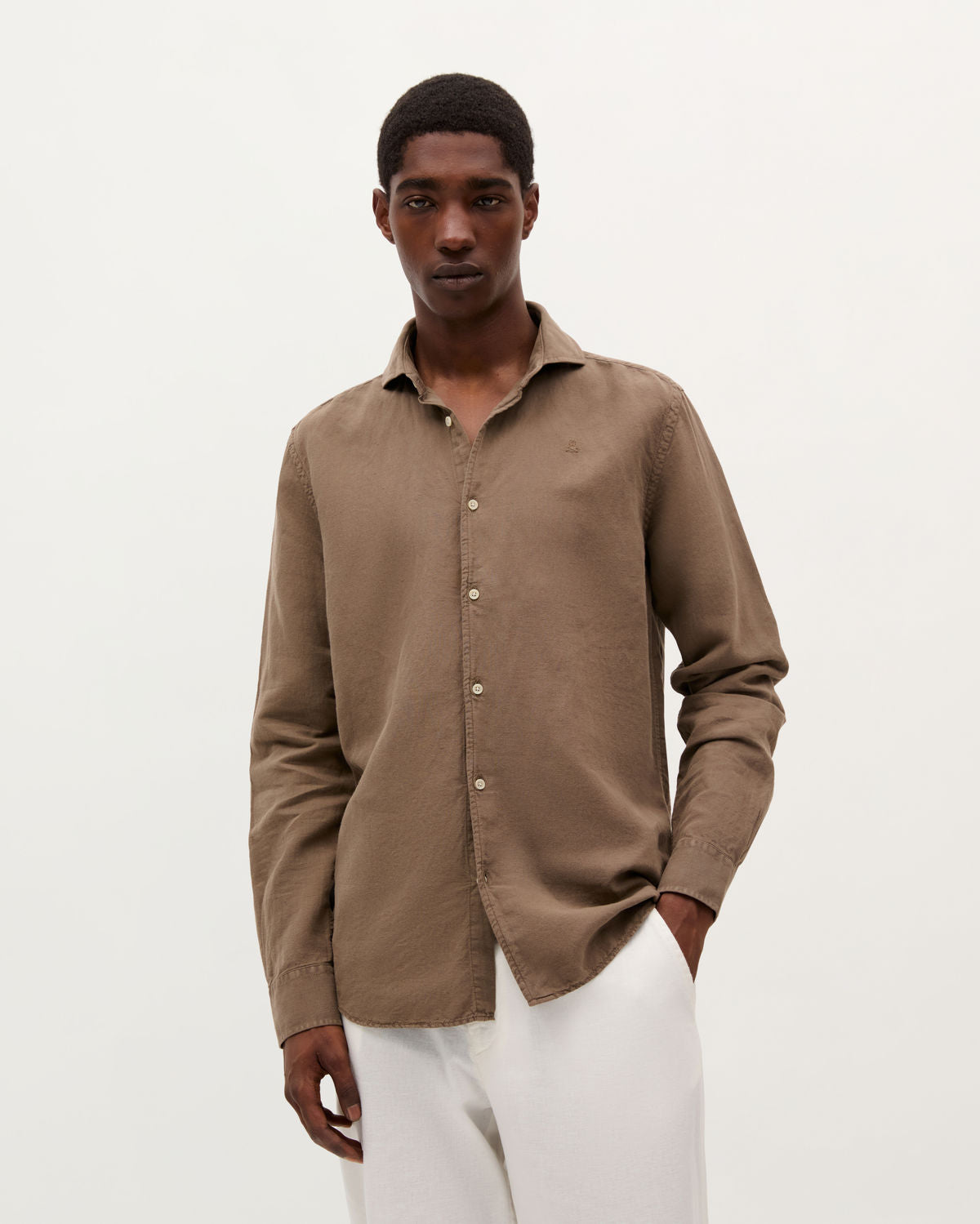 SCVINTAGE LINEN SE SHIRT