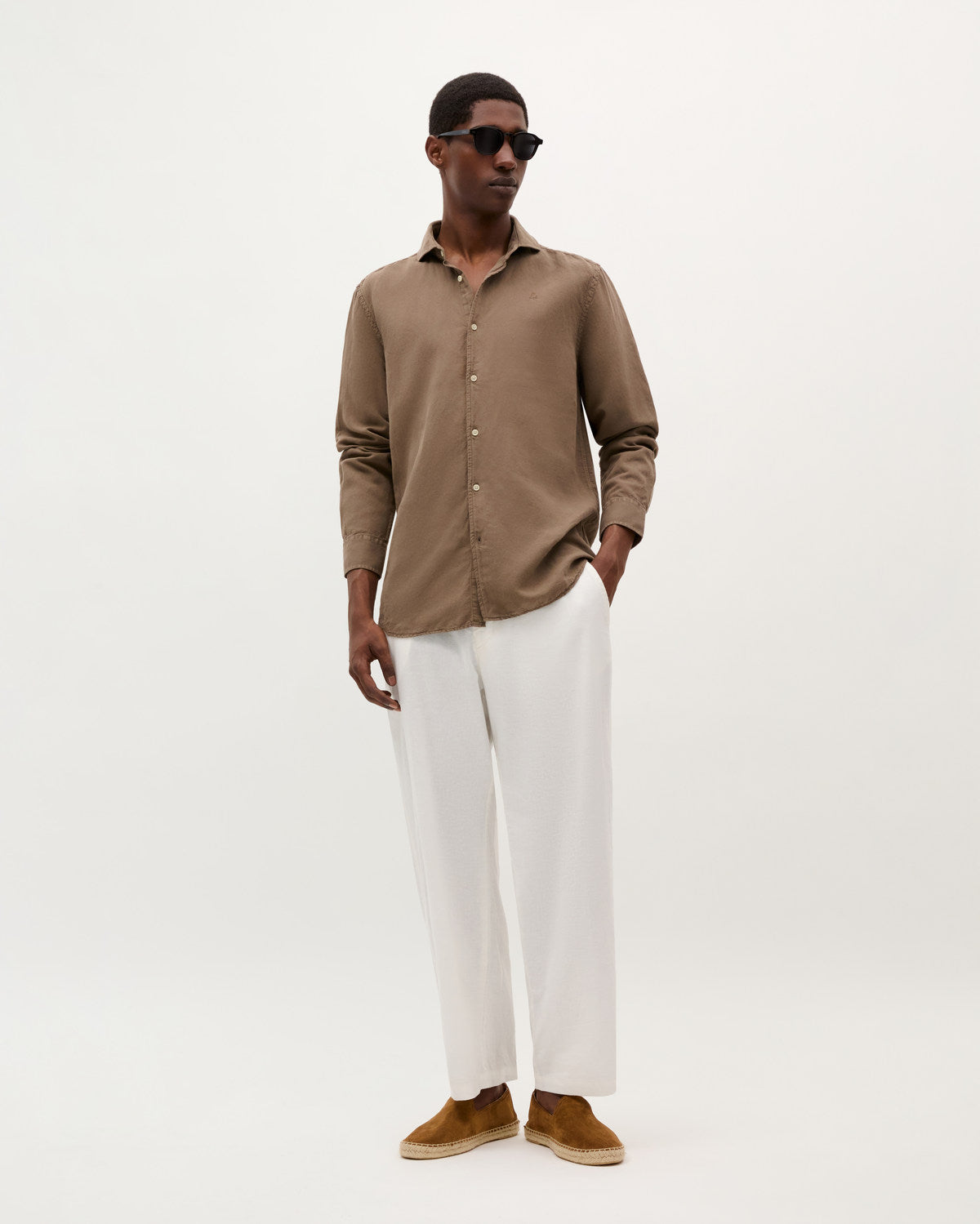 SCVINTAGE LINEN SE SHIRT