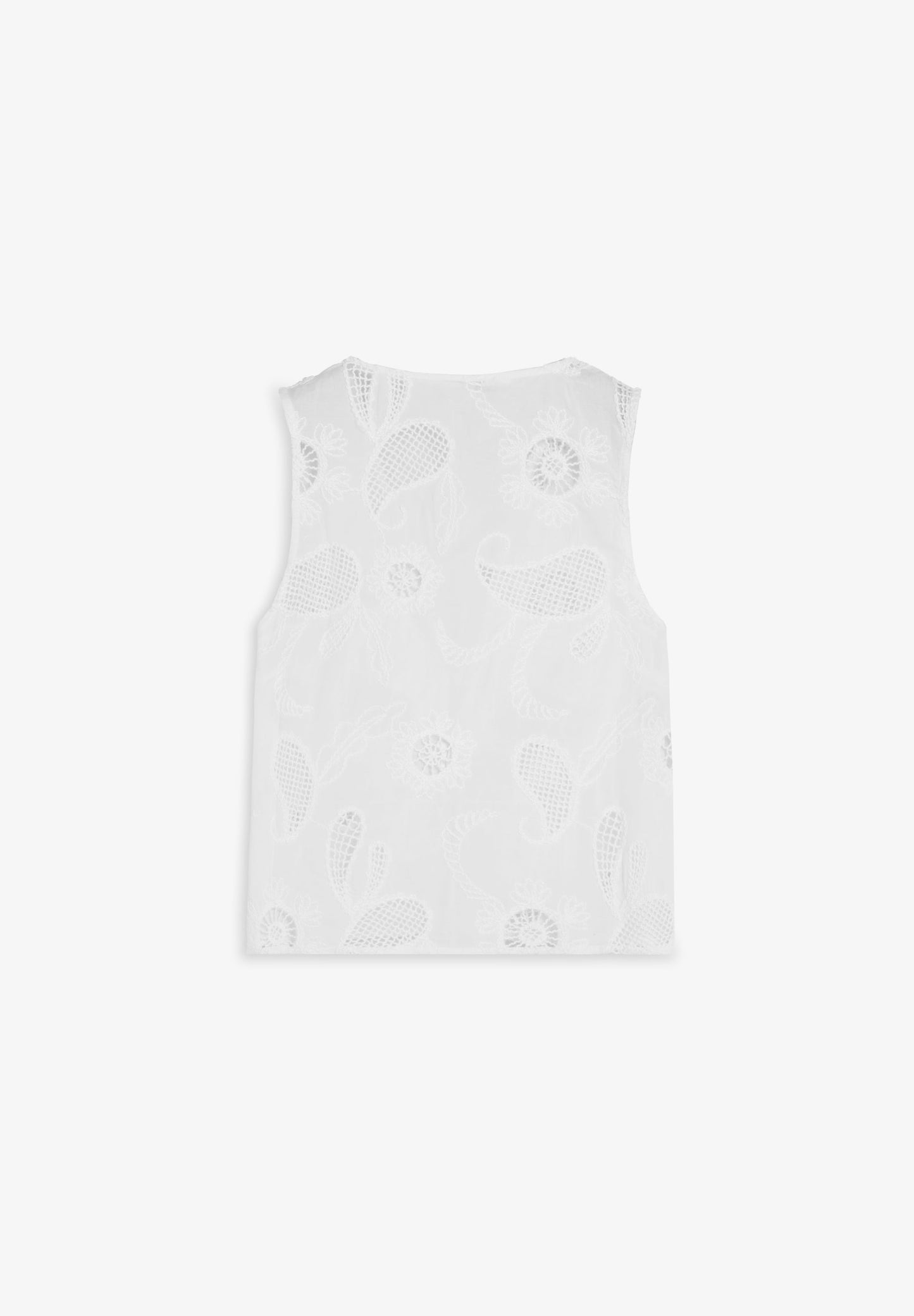 TOP BORDADOS PERFORADO