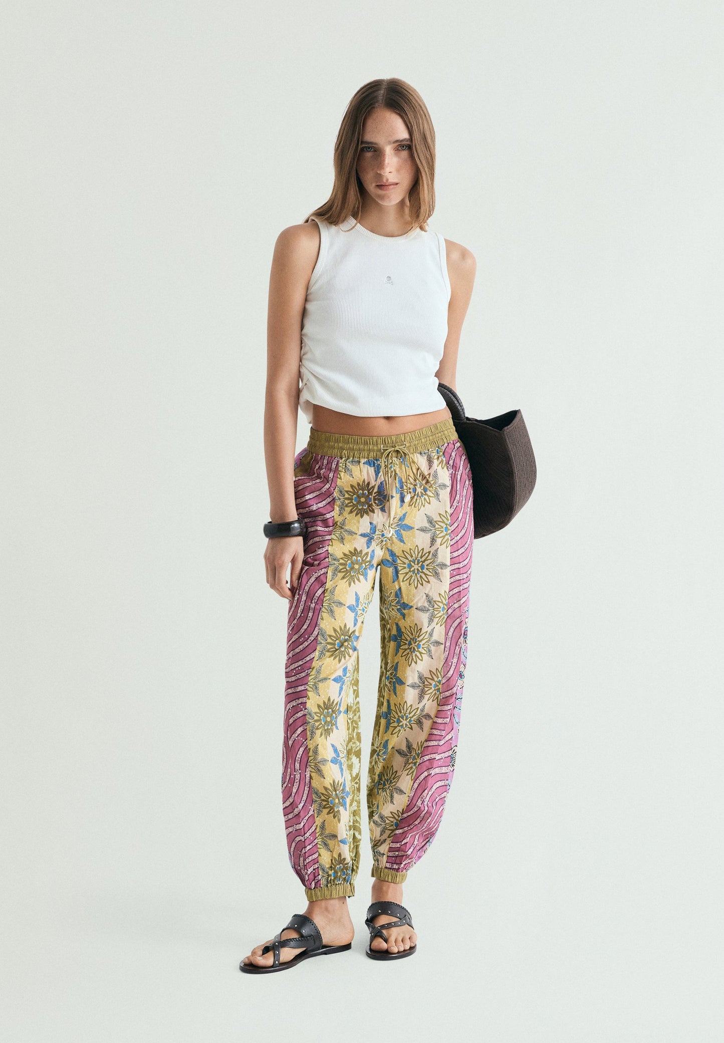 PANTALÓN BOMBACHO PATCHWORK