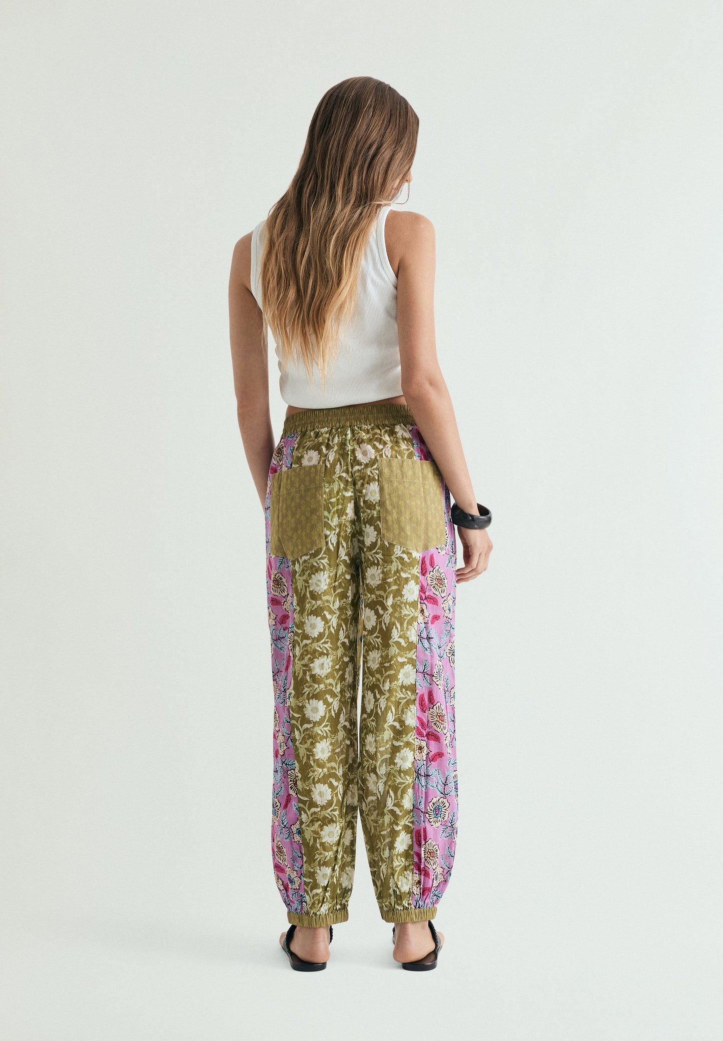 PANTALÓN BOMBACHO PATCHWORK