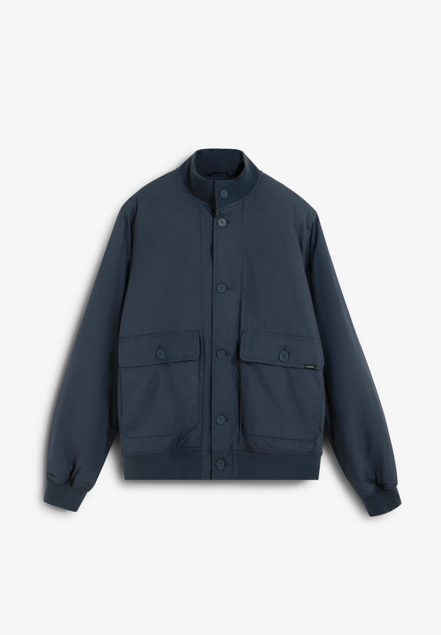 CHAQUETA ABOTONADA BOLSILLOS