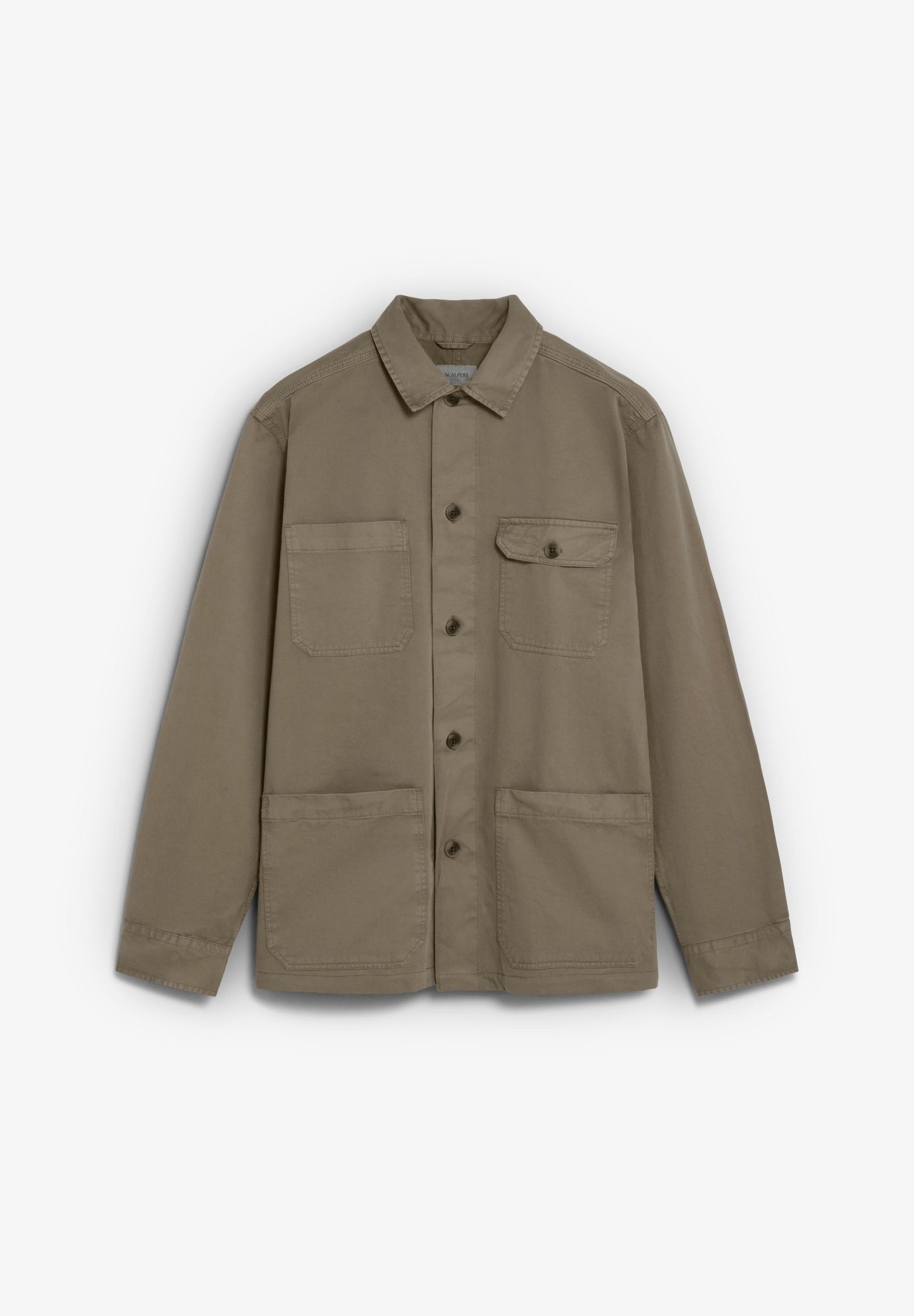 SOBRECAMISA BOLSILLOS ABOTONADA