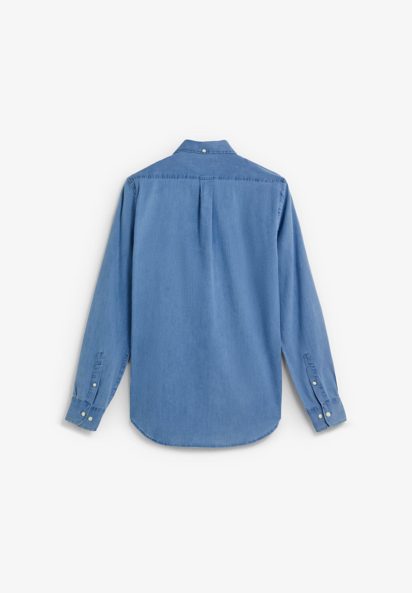 CAMISA DENIM BORDADA CONTRASTE