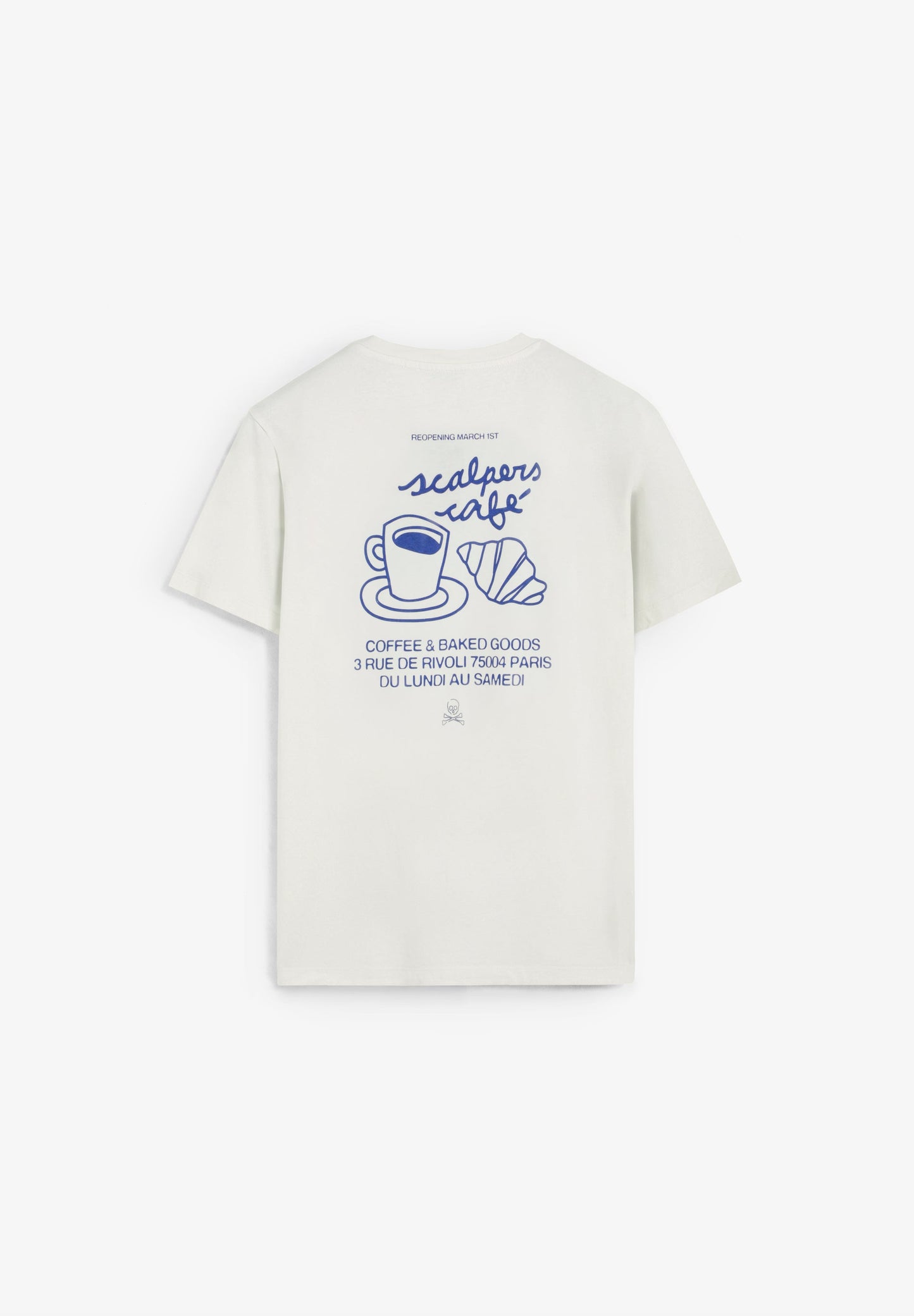 CAMISETA PRINT SCALPERS CAFÉ
