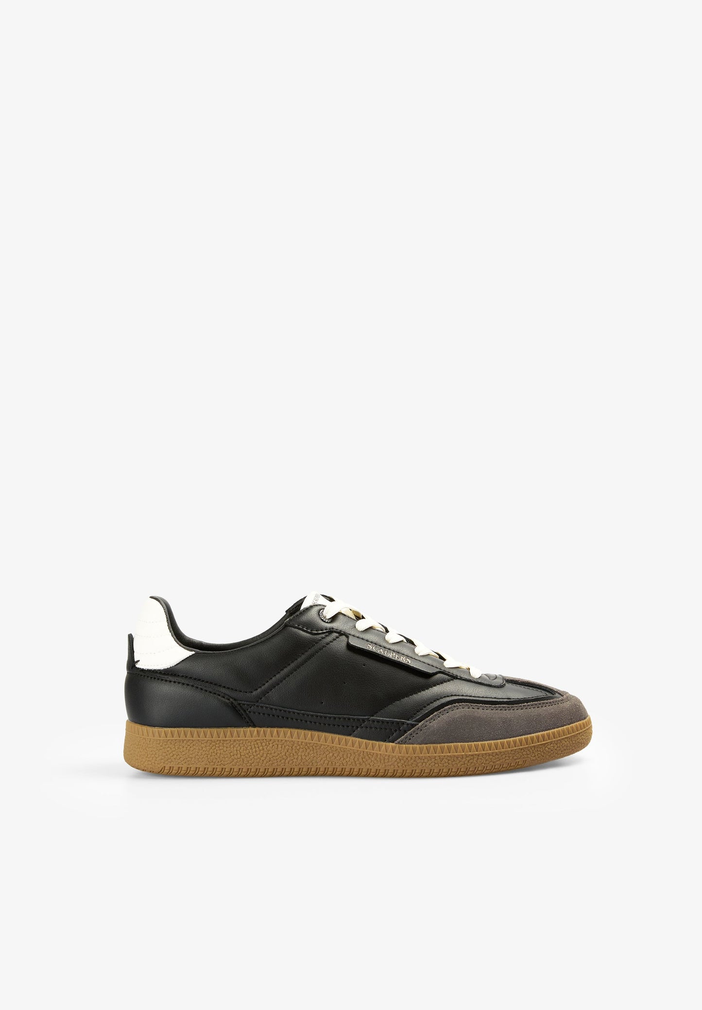 ZAPATILLA PIEL SUELA CONTRASTE