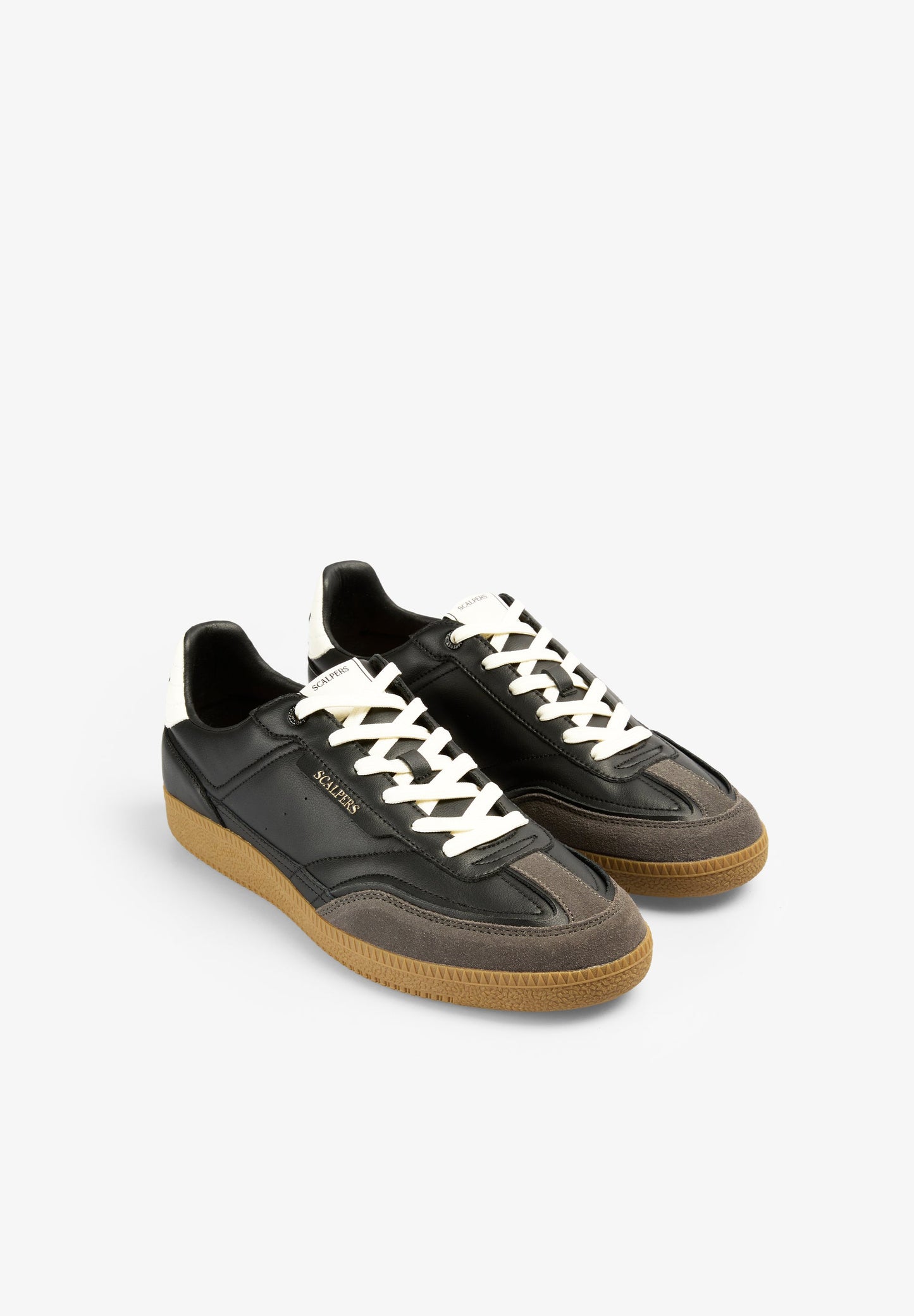 ZAPATILLA PIEL SUELA CONTRASTE