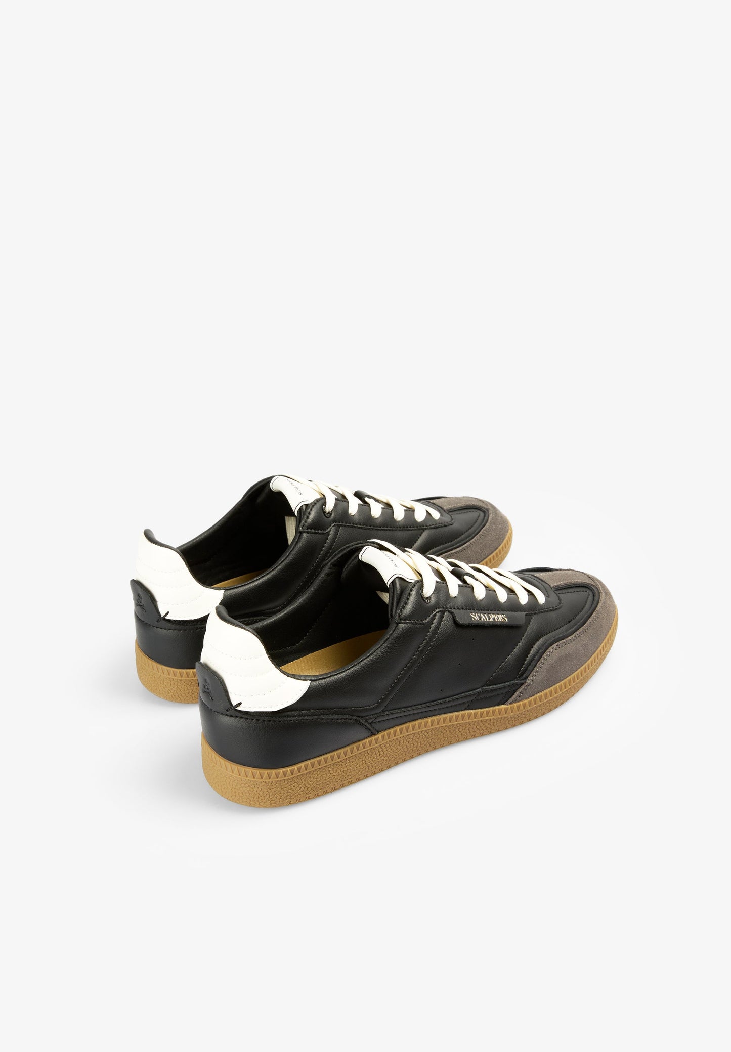 ZAPATILLA PIEL SUELA CONTRASTE